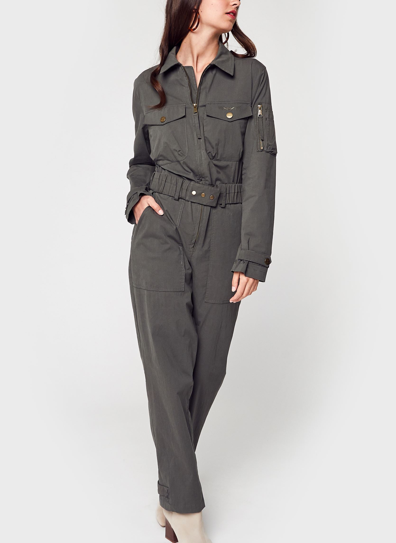 Jumpsuits / Overalls All Over Women damen grün Bombers Original Jumpsuits / Overalls All Over Women damen grün KAKI