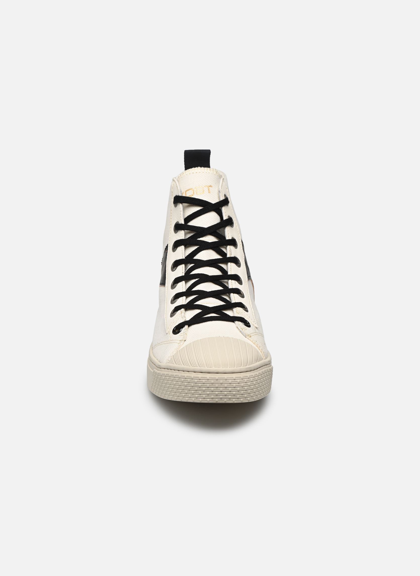Leinen-Sneaker BACKSTAGE H1 herren weiß Kost Leinen-Sneaker BACKSTAGE H1 herren weiß ECRU+NOIR