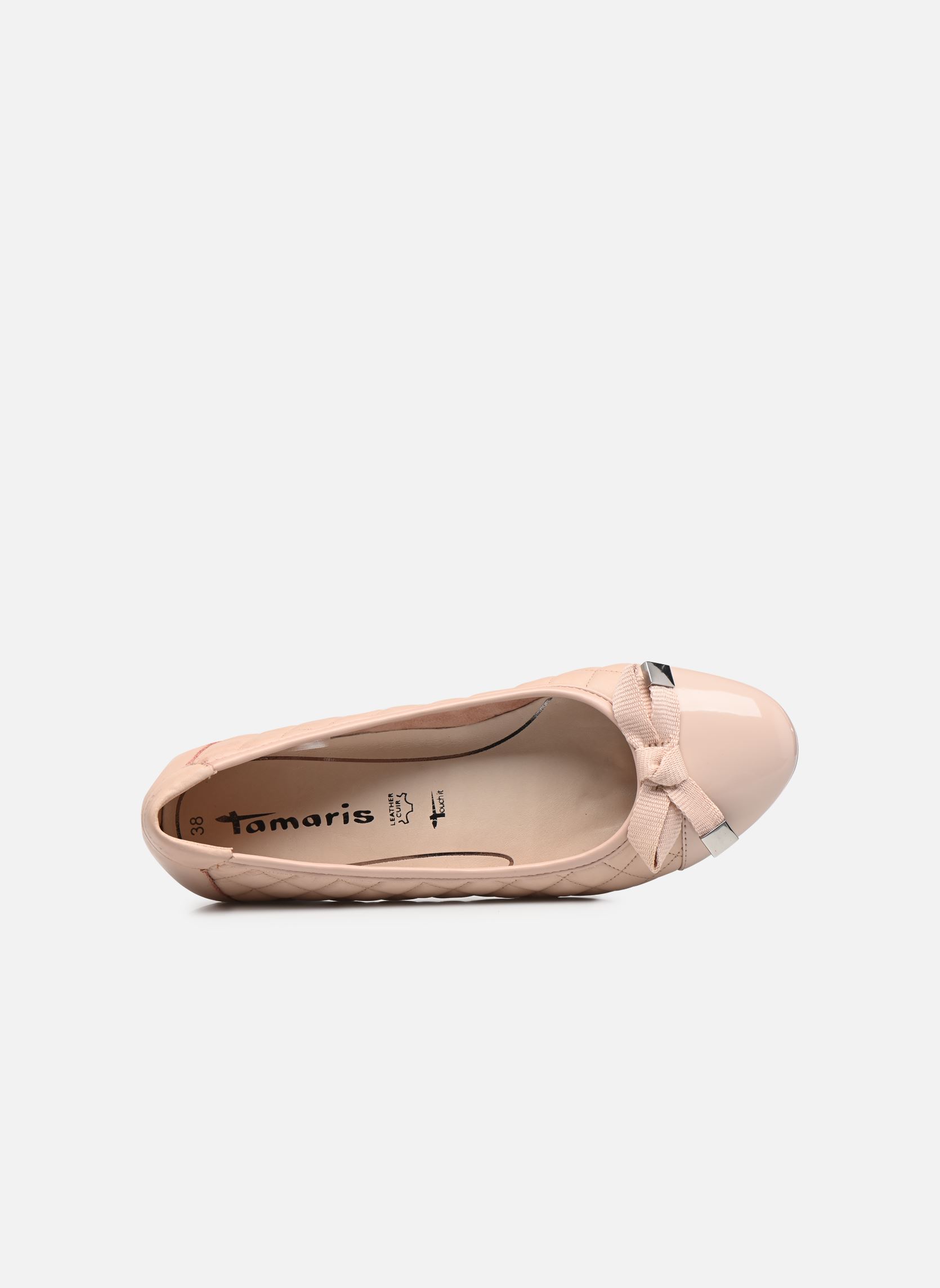 Ballerines classiques 22104-28 femme beige Tamaris Ballerines classiques 22104-28 femme beige POWDER