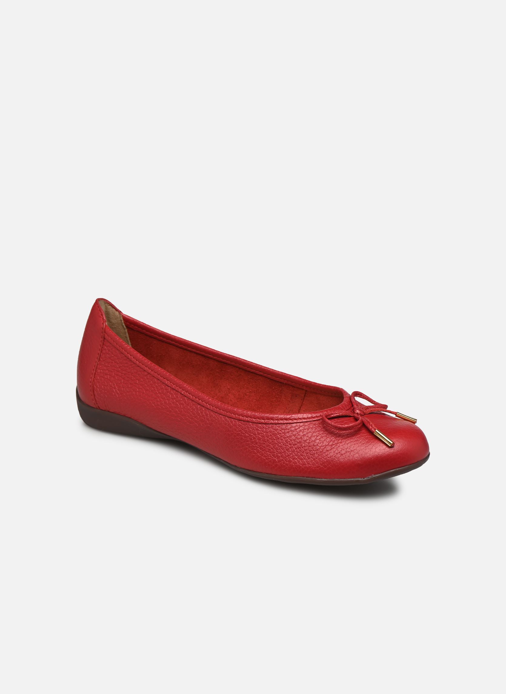 Klassische Ballerinas Wolf damen rot Georgia Rose Soft Klassische Ballerinas Wolf damen rot Rouge2