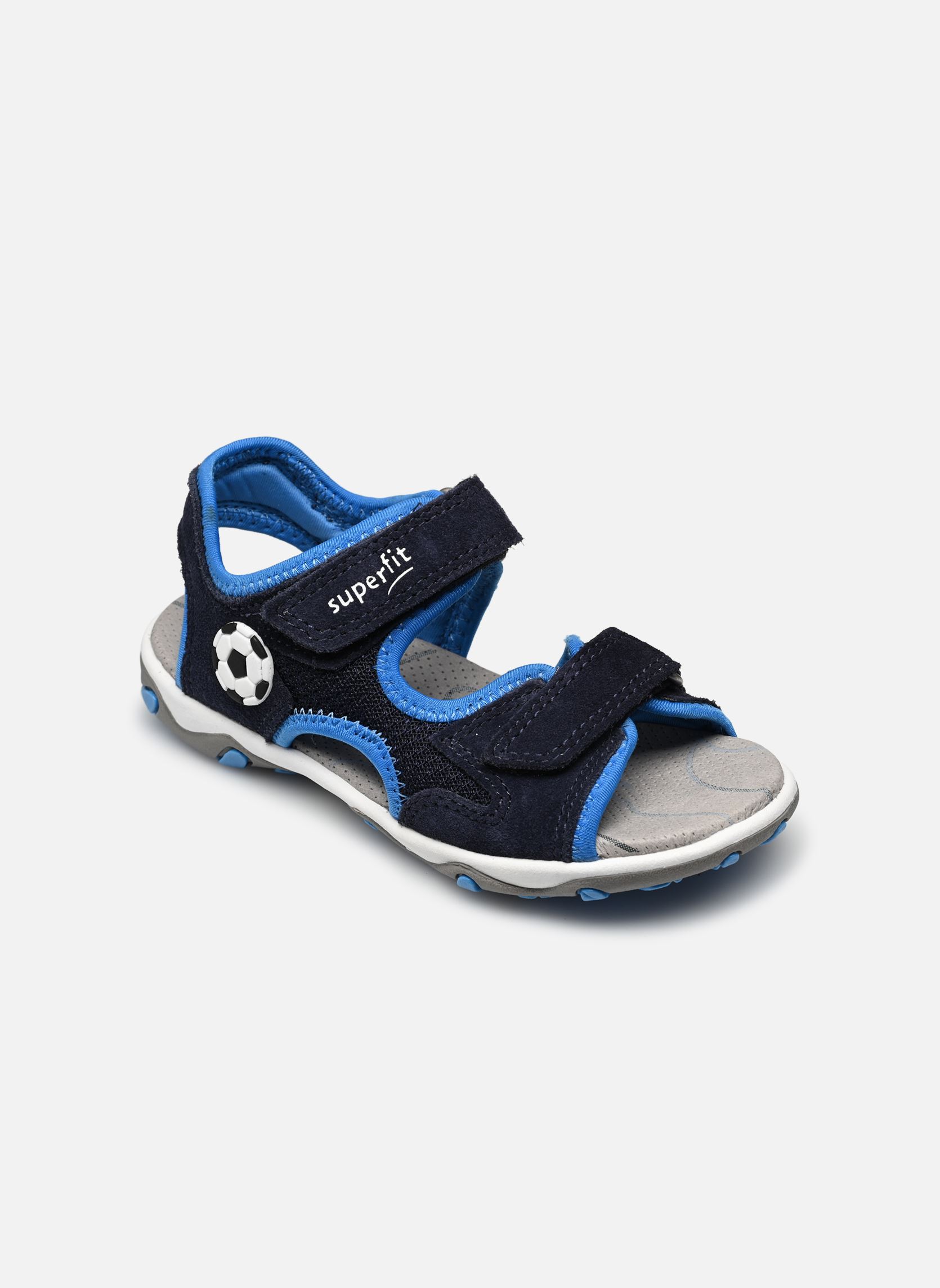 Superfit Mike 3.0 Boys' Sandals, Light Grey/Blue