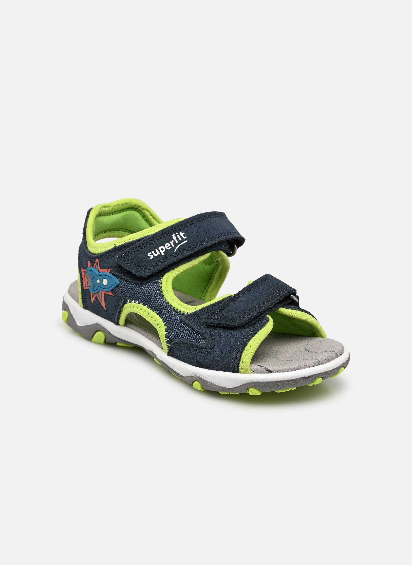 Sandalen Mike 3.0 jongens blauw Superfit Sandalen Mike 3.0 jongens blauw BLAU/GRUN