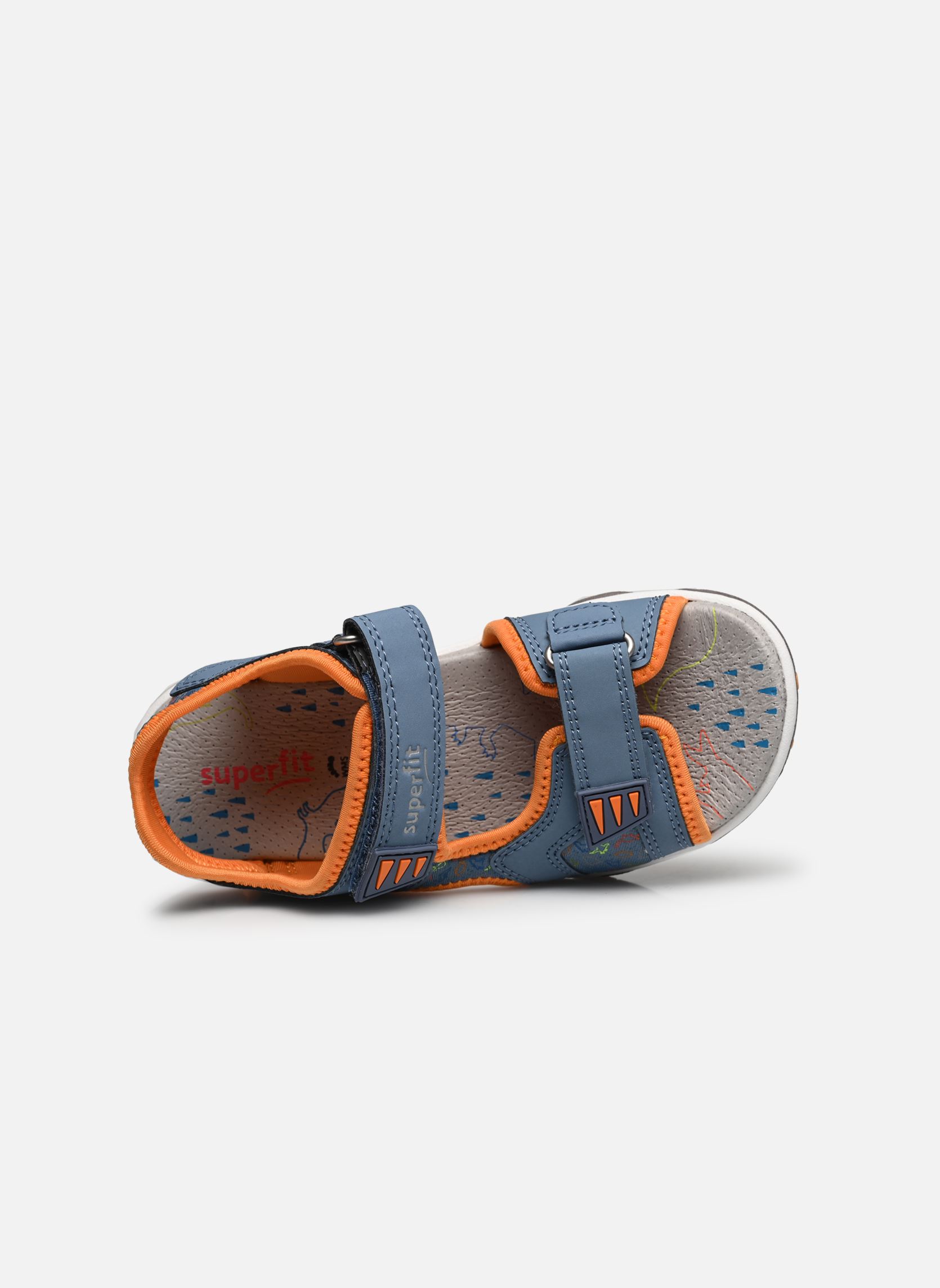Sandales Mike 3.0 garçon bleu Superfit Sandales Mike 3.0 garçon bleu BLAU/ORANGE N