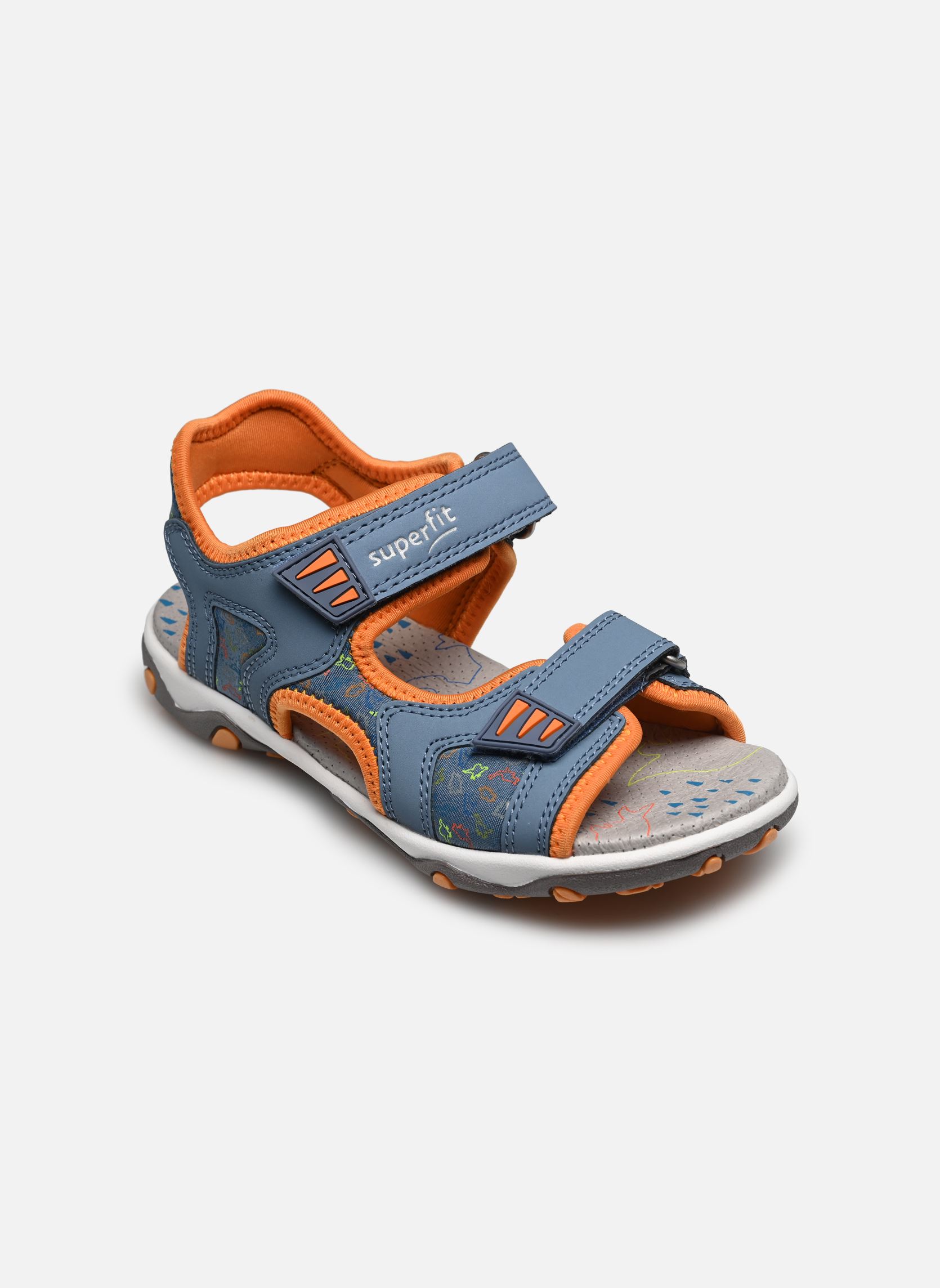 Sandales Mike 3.0 garçon bleu Superfit Sandales Mike 3.0 garçon bleu BLAU/ORANGE N