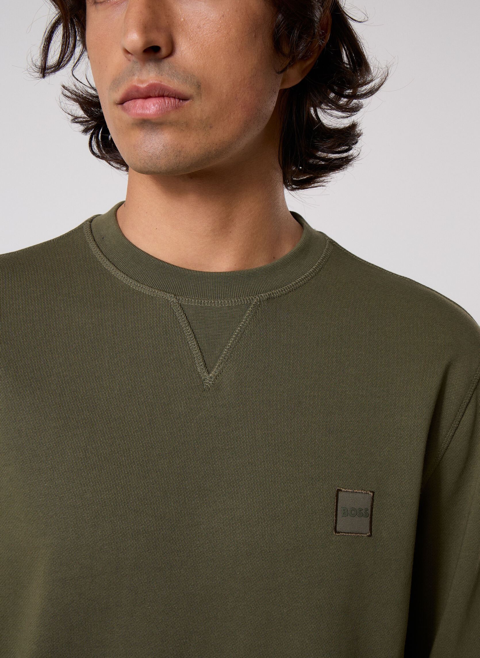 Sweatshirts Westart heren groen BOSS Sweatshirts Westart heren groen 325