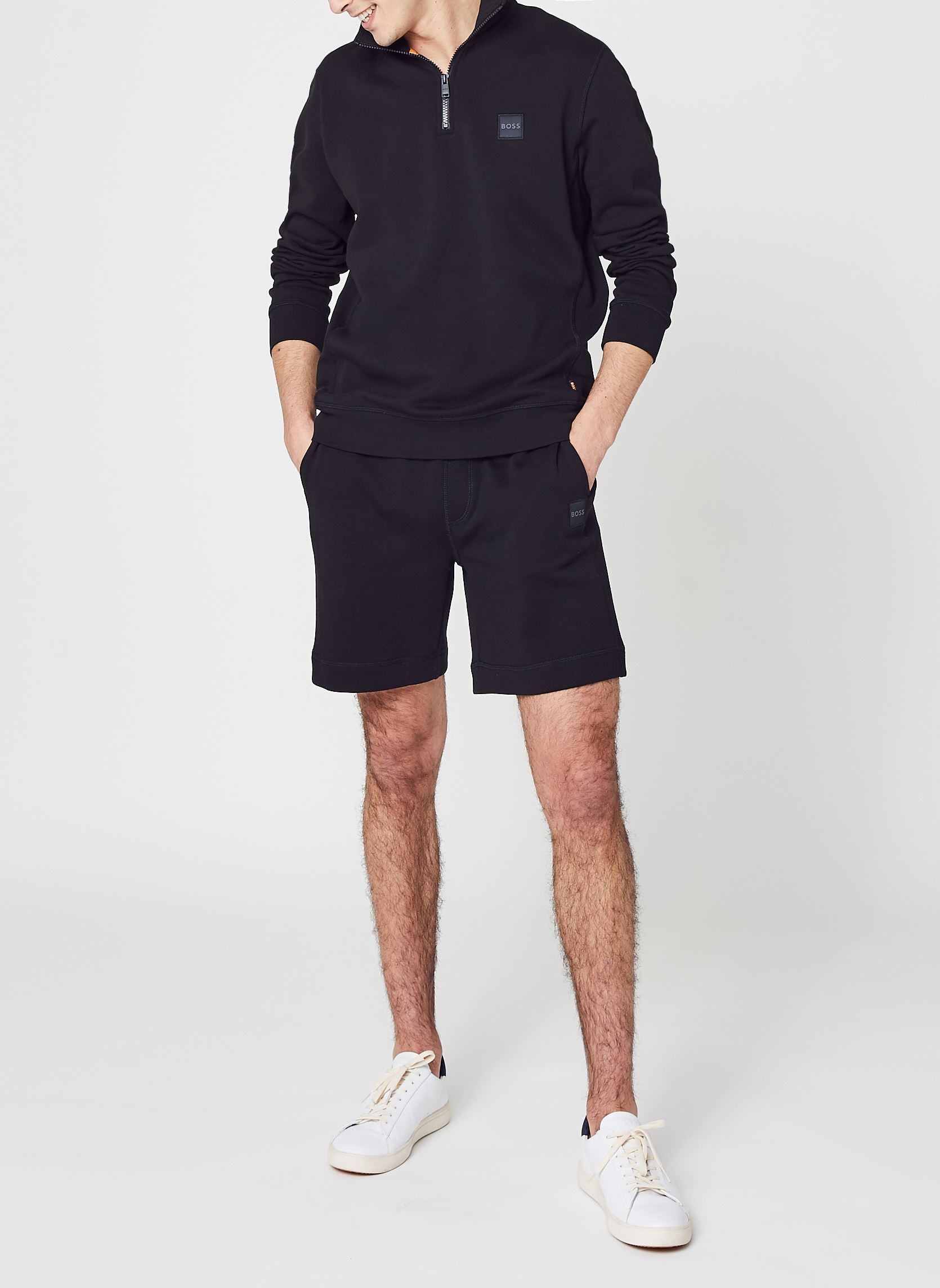 Sudaderas con cremallera Zetrust hombre negro BOSS Sudaderas con cremallera Zetrust hombre negro 1 BLACK