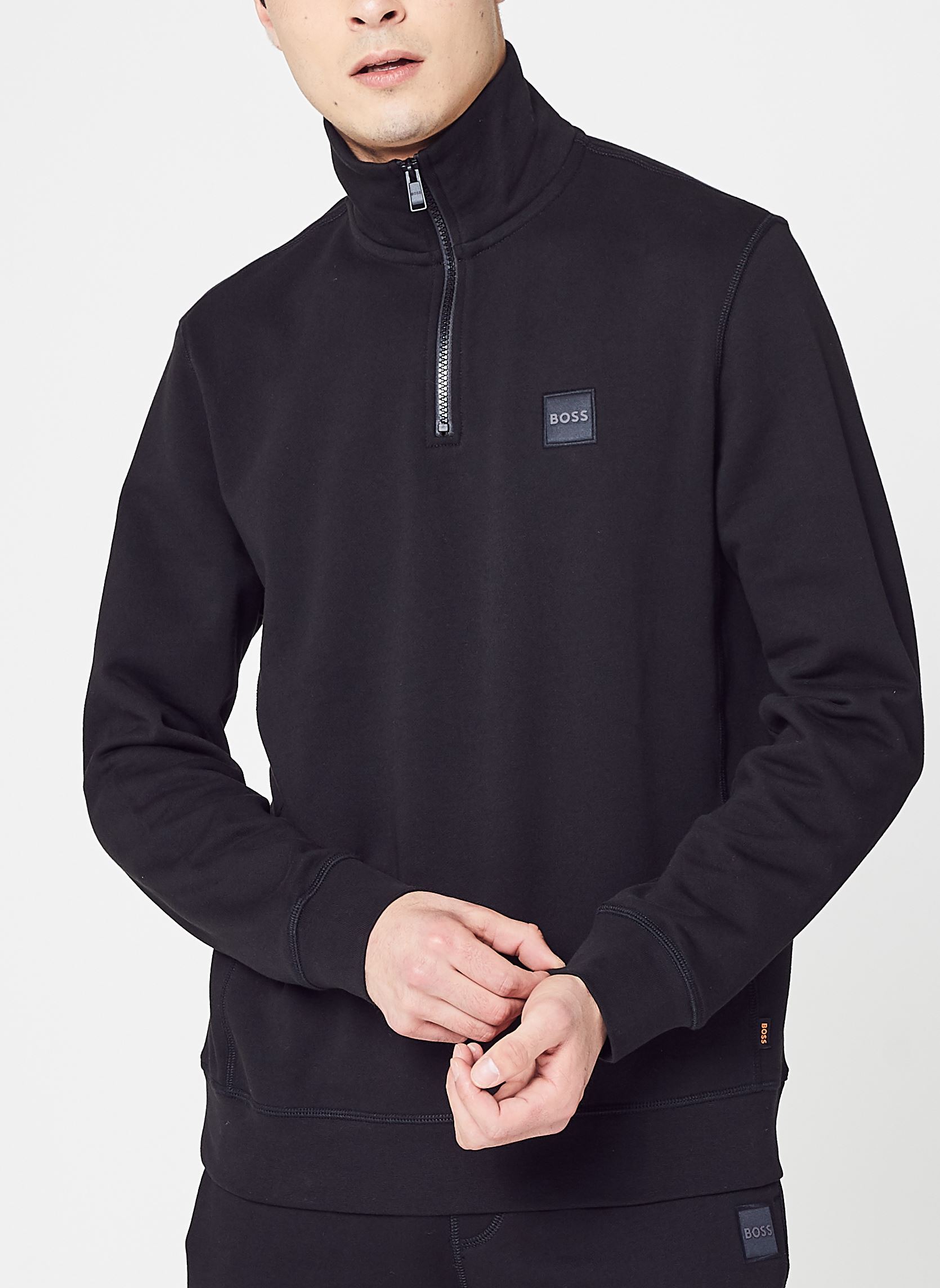 Sudaderas con cremallera Zetrust hombre negro BOSS Sudaderas con cremallera Zetrust hombre negro 1 BLACK