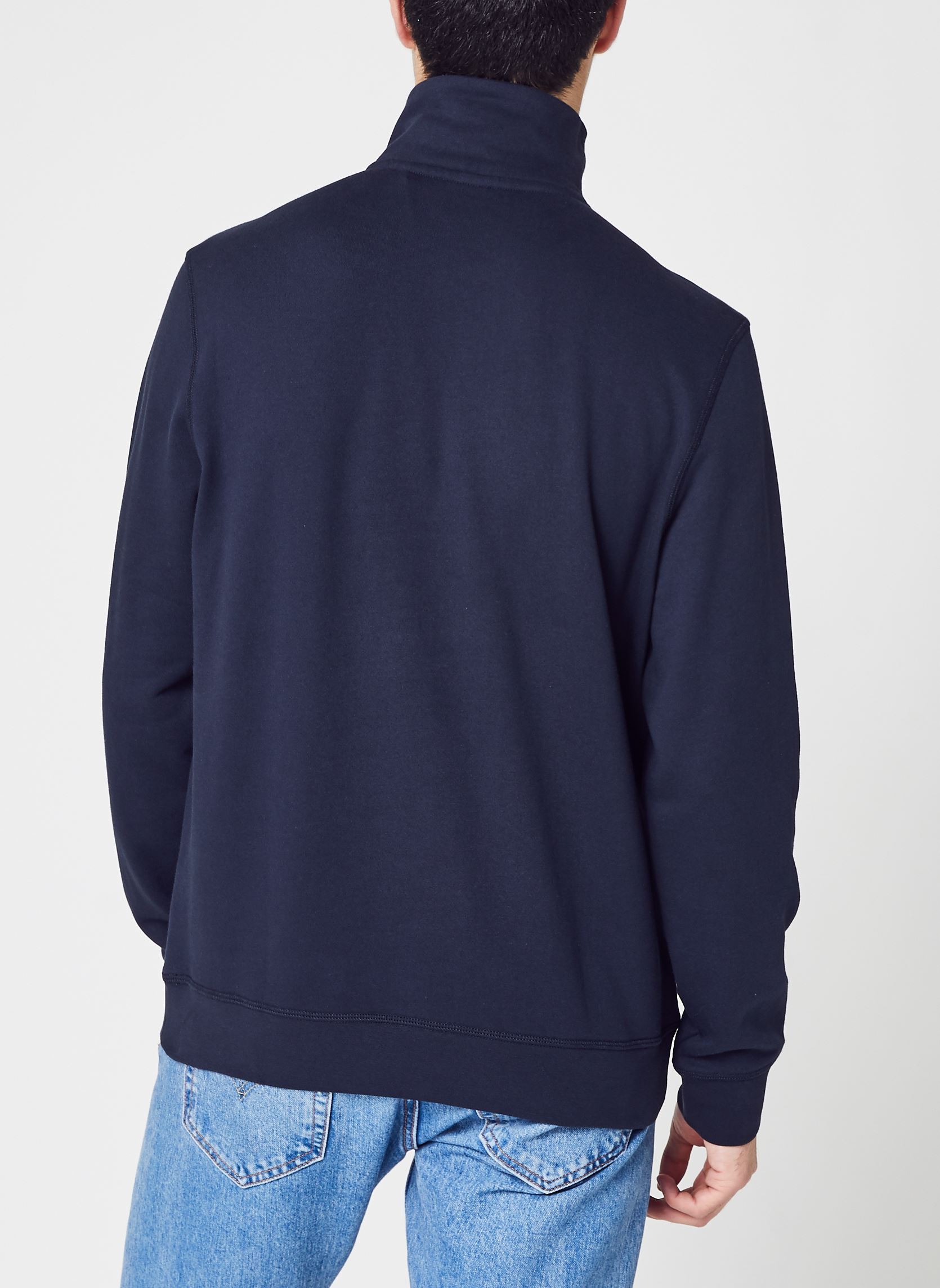Sweats zippés Zetrust homme bleu BOSS Sweats zippés Zetrust homme bleu 404 DARK BLUE
