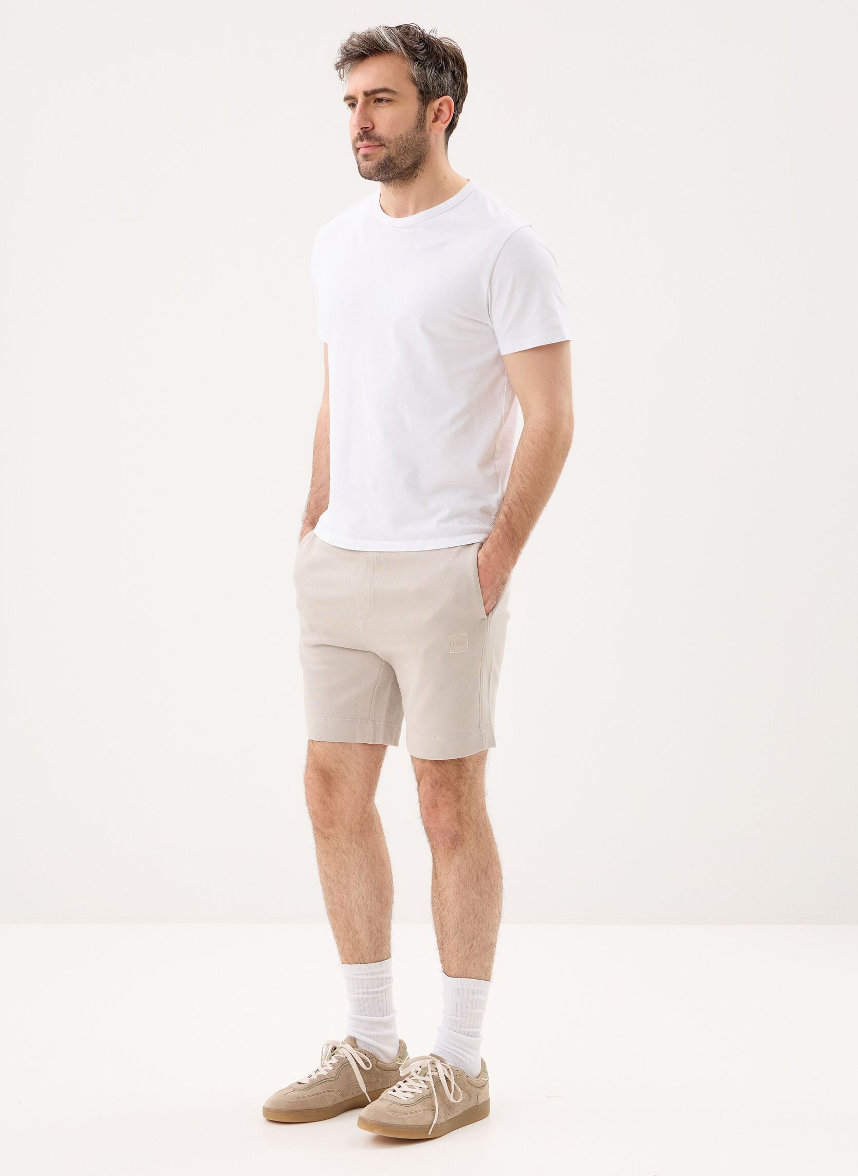 Shorts Sewalk heren grijs BOSS Shorts Sewalk heren grijs 070-OPEN GREY