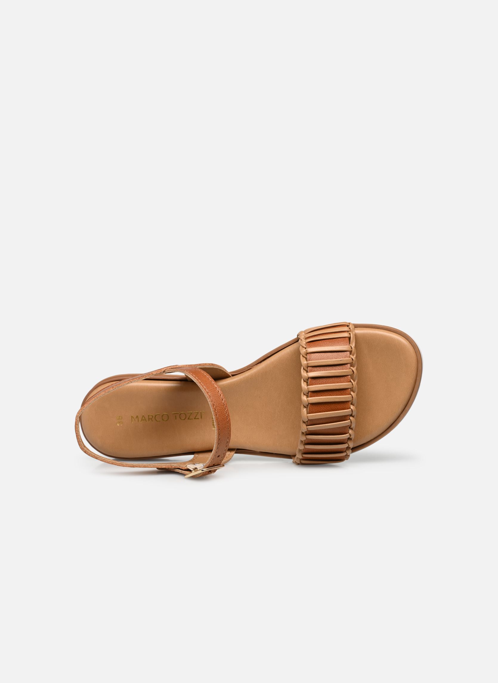Sandales 28186-28 femme marron Marco Tozzi Sandales 28186-28 femme marron COGNAC COMB