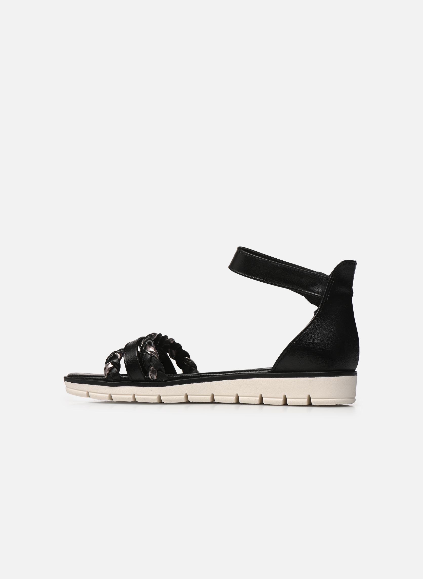Keil- und Plateausandalen 28610-28 damen schwarz Marco Tozzi Keil- und Plateausandalen 28610-28 damen schwarz BLACK COMB
