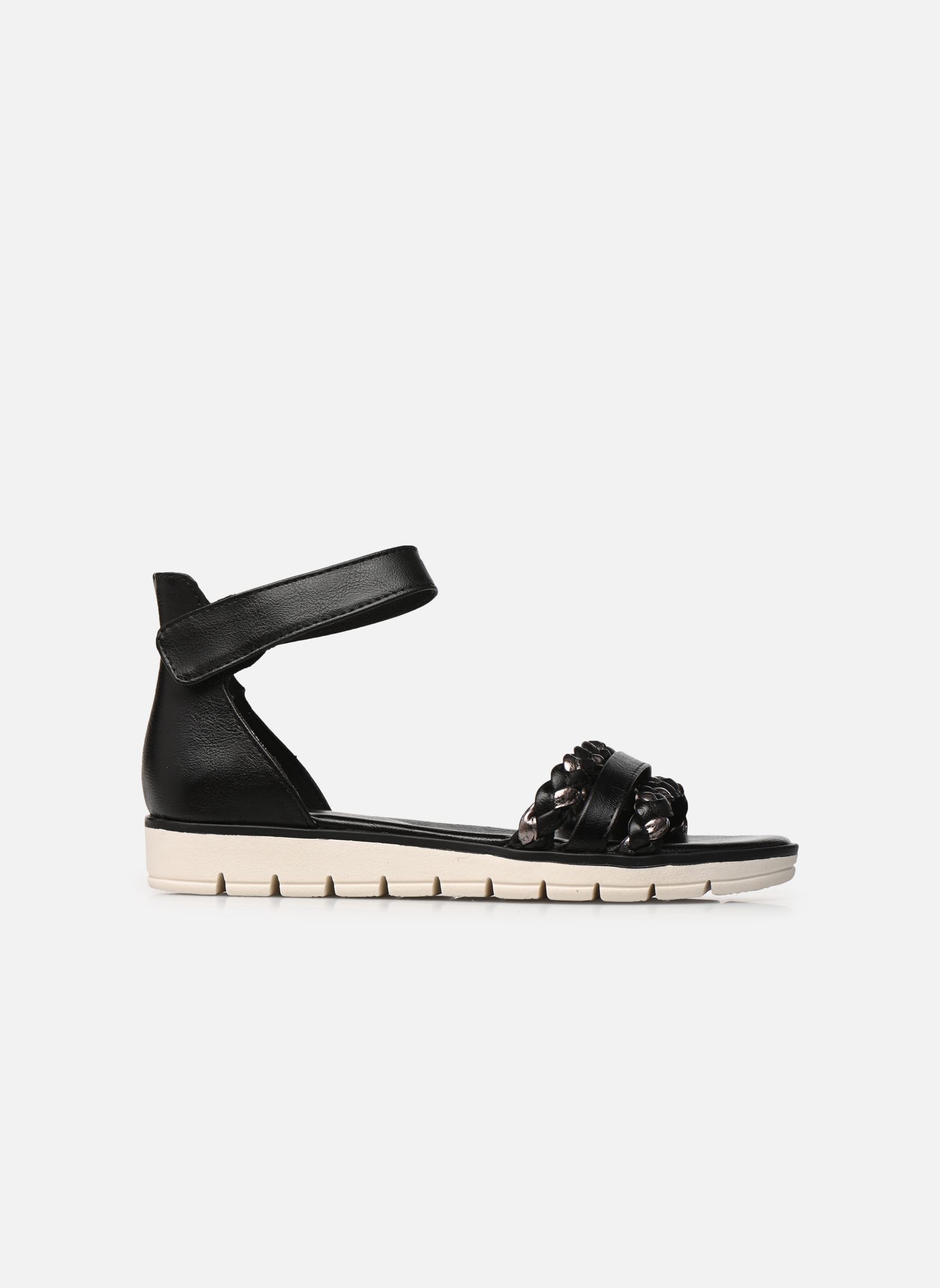 Keil- und Plateausandalen 28610-28 damen schwarz Marco Tozzi Keil- und Plateausandalen 28610-28 damen schwarz BLACK COMB
