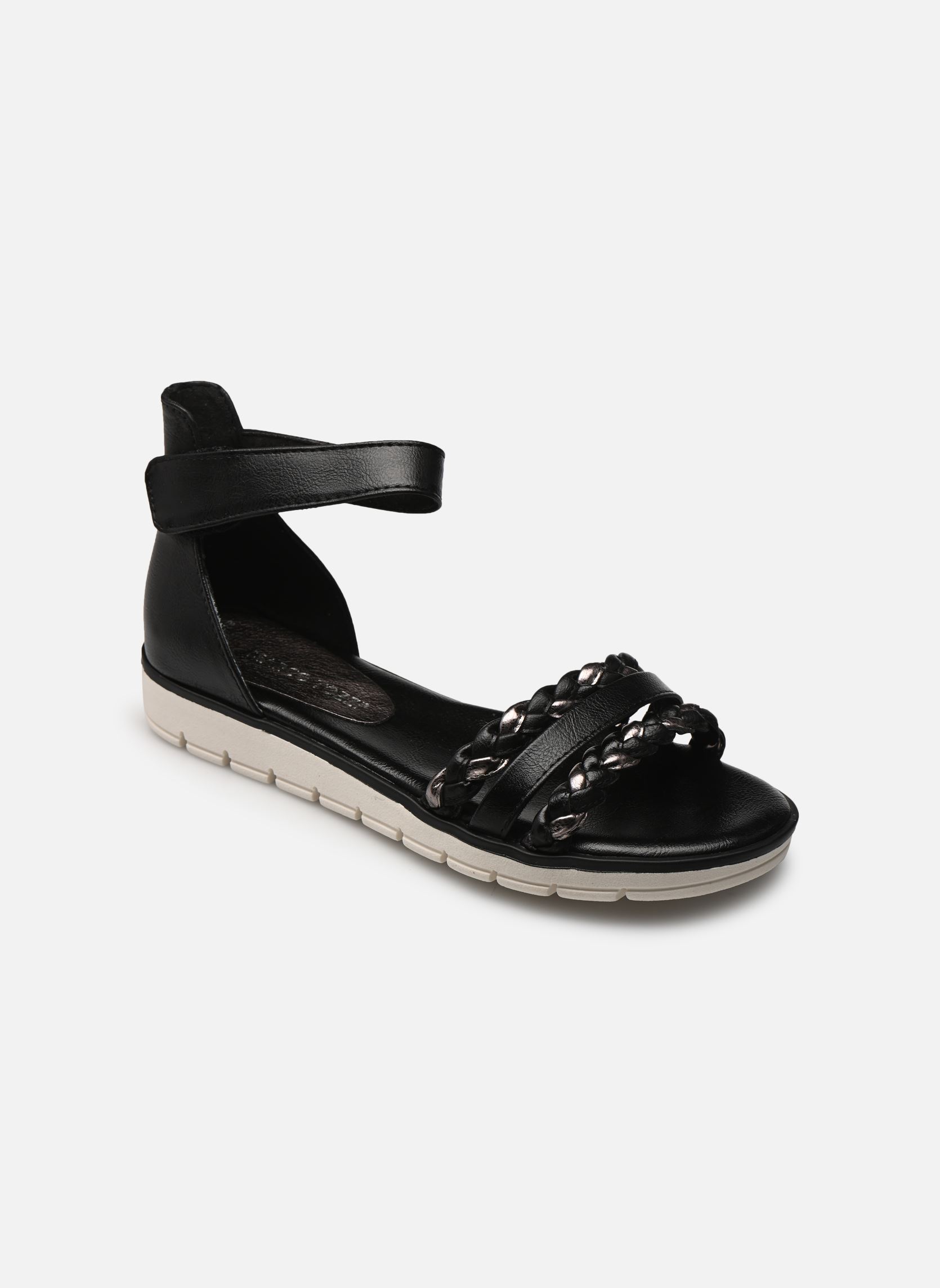 Keil- und Plateausandalen 28610-28 damen schwarz Marco Tozzi Keil- und Plateausandalen 28610-28 damen schwarz BLACK COMB