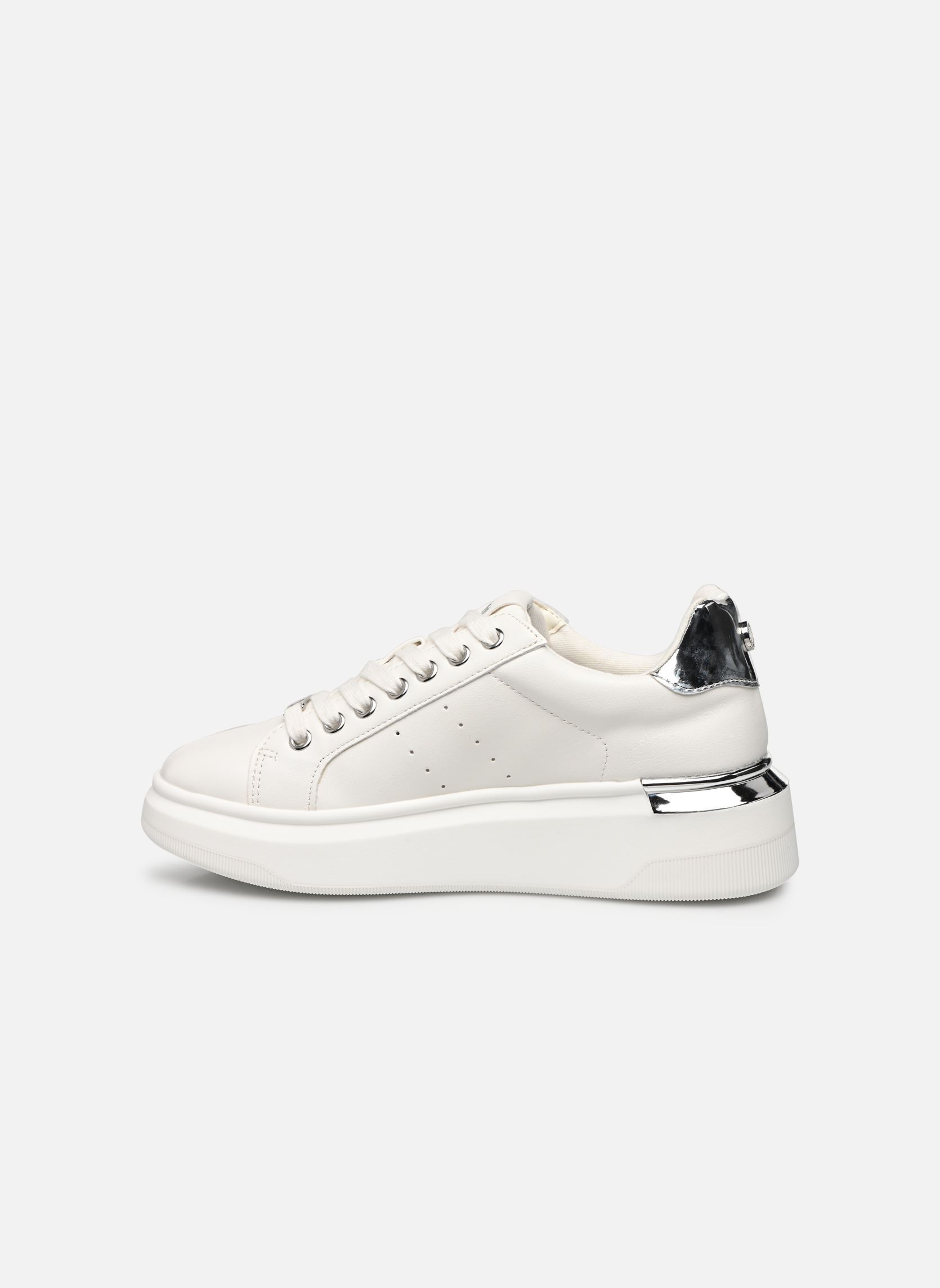 Niedrige Sneaker GLACIAL damen weiß Steve Madden Niedrige Sneaker GLACIAL damen weiß White/silver