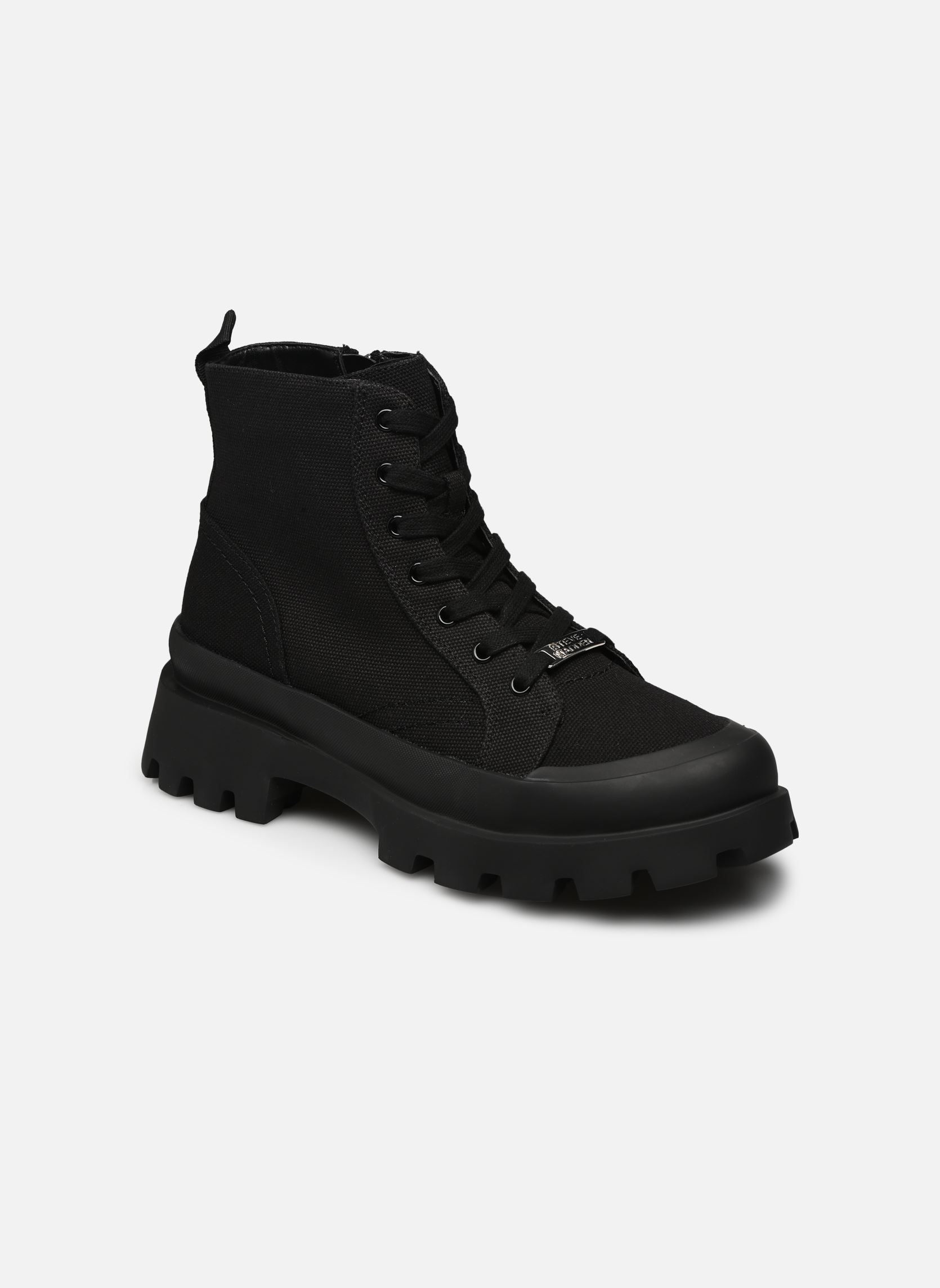 Bottines Steve Madden Velours Champignon - Taille US 6 - Fermeture Zip - Neuf Sans Boîte