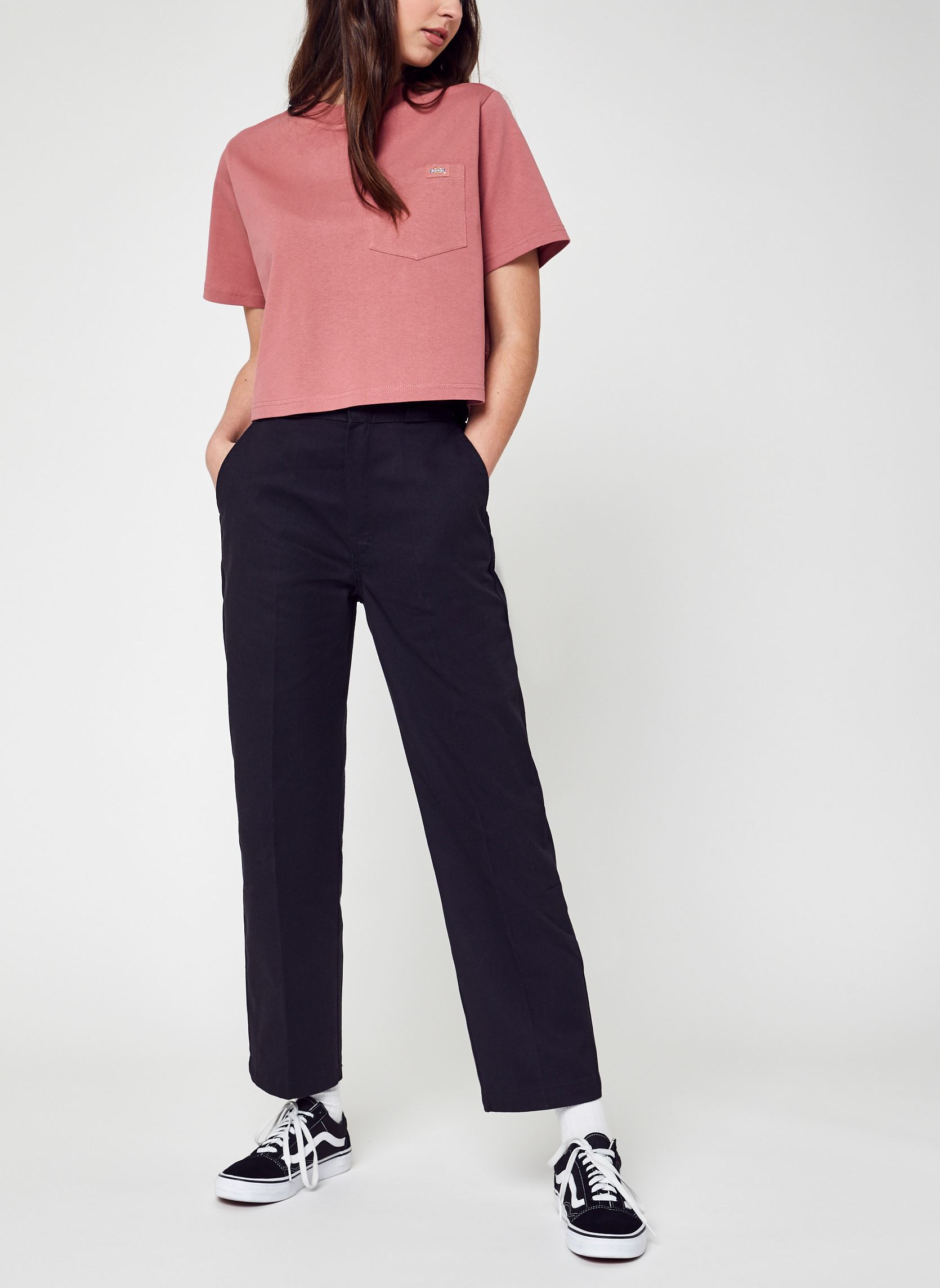 Pantalons cargo Elizaville W femme noir Dickies Pantalons cargo Elizaville W femme noir BLACK