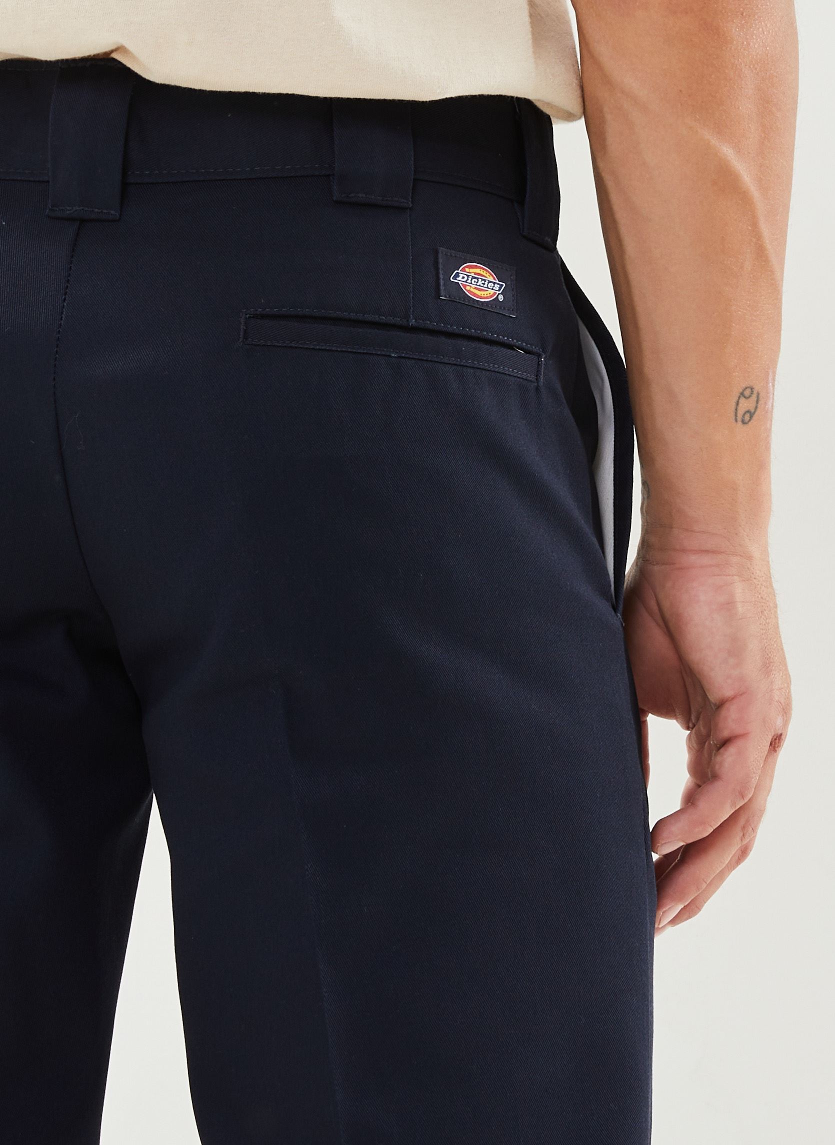 Pantalons chino 873 Work Pant homme bleu Dickies Pantalons chino 873 Work Pant homme bleu DARK NAVY