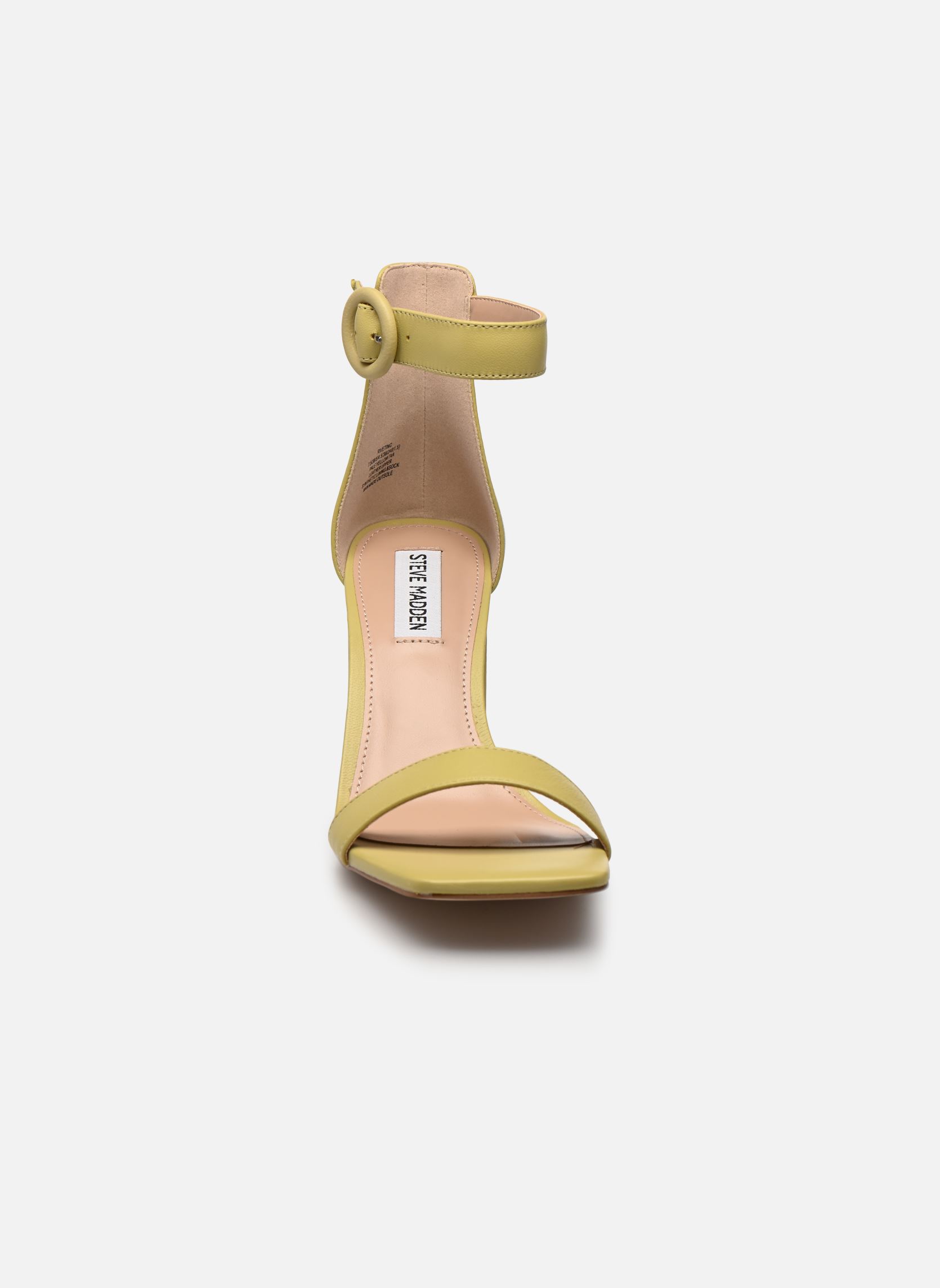 Sandalen RIVETING dames geel Steve Madden Sandalen RIVETING dames geel Pale Yellow