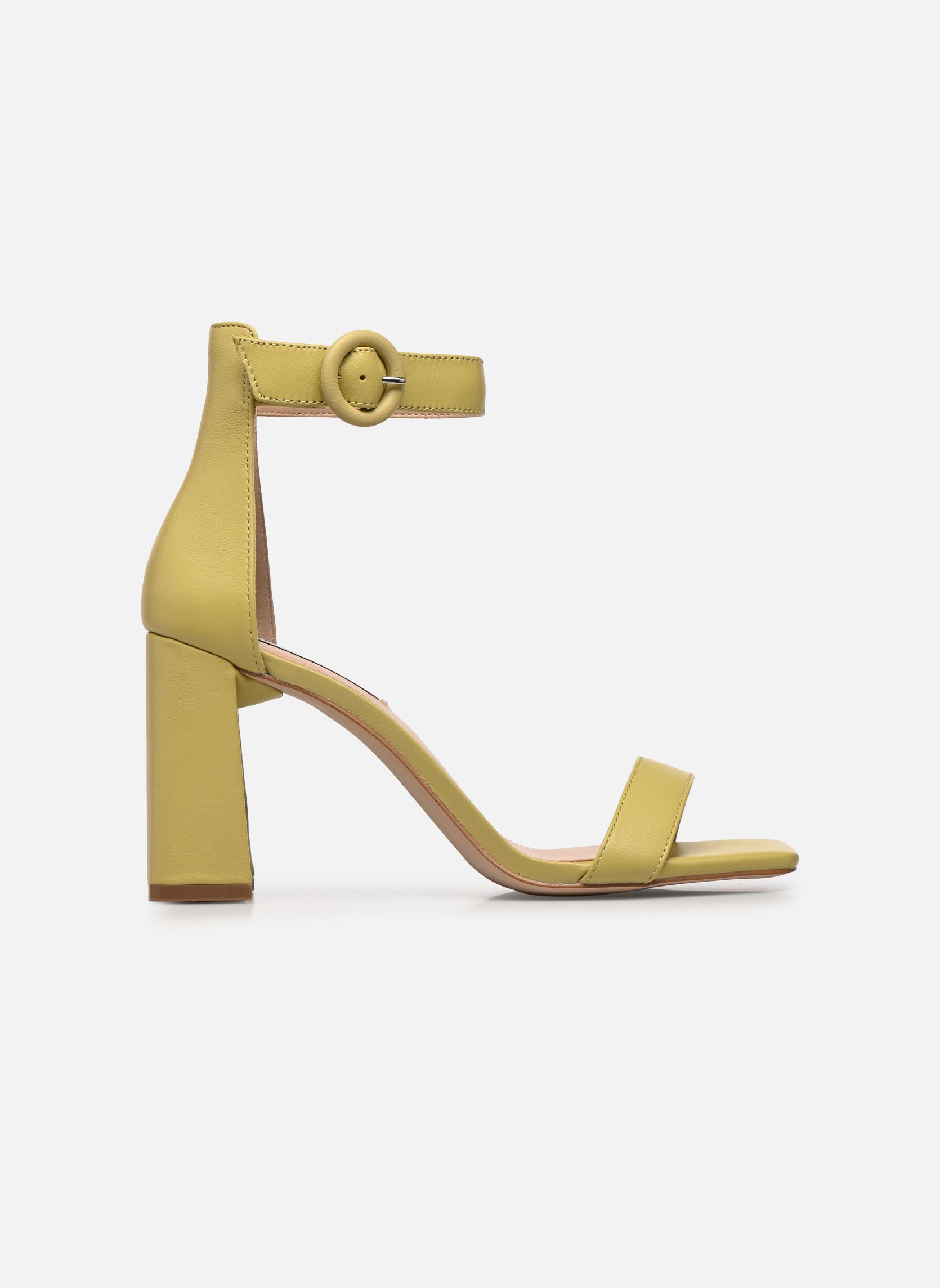 Sandalen RIVETING dames geel Steve Madden Sandalen RIVETING dames geel Pale Yellow