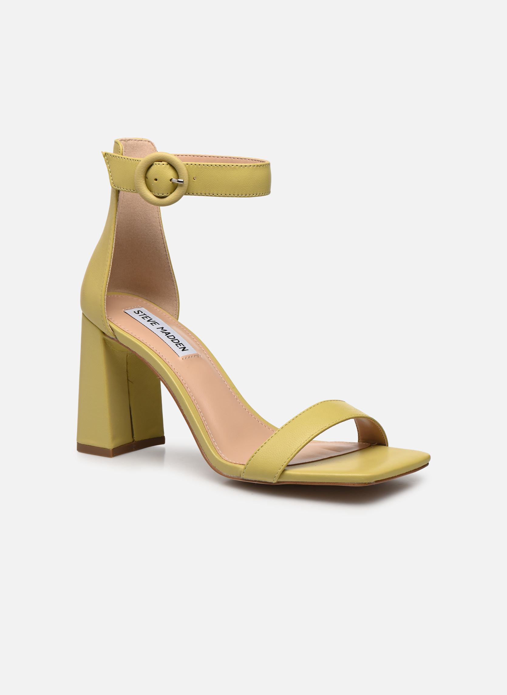 Sandalen RIVETING dames geel Steve Madden Sandalen RIVETING dames geel Pale Yellow