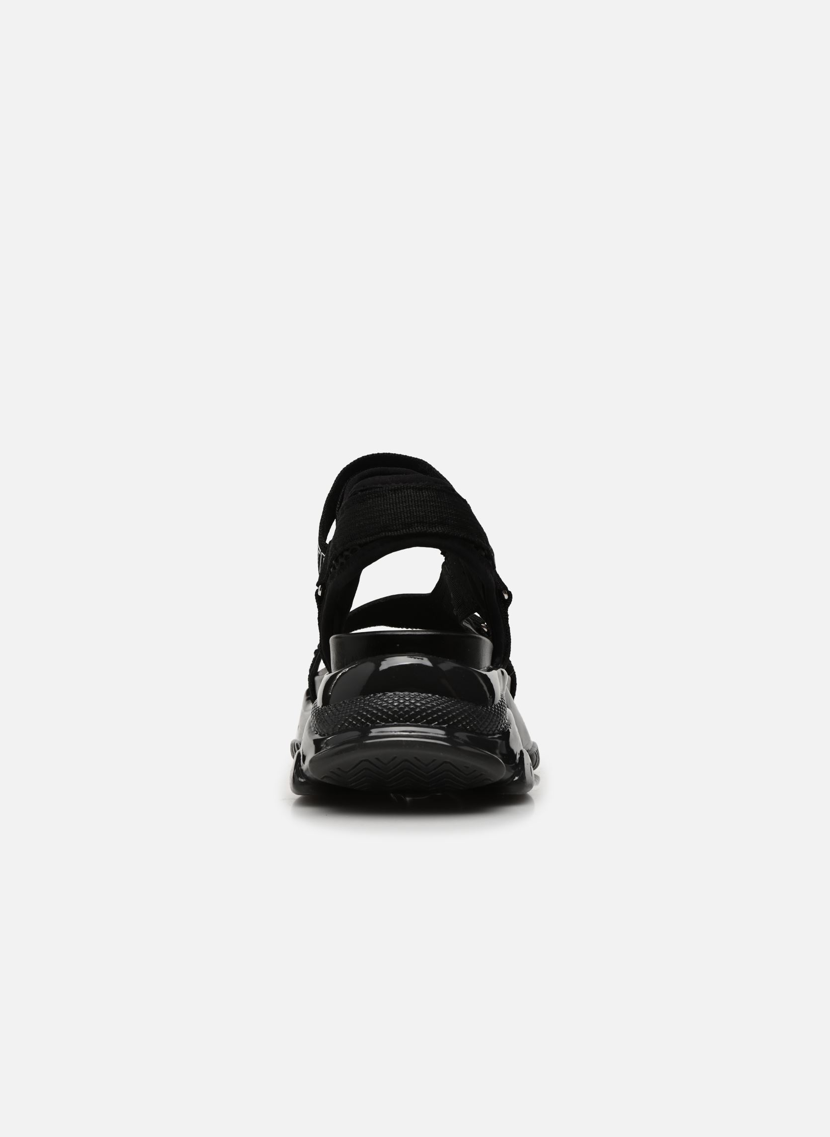 Sandalen met sleehak en plateau MAXIMAL dames zwart Steve Madden Sandalen met sleehak en plateau MAXIMAL dames zwart Black multi