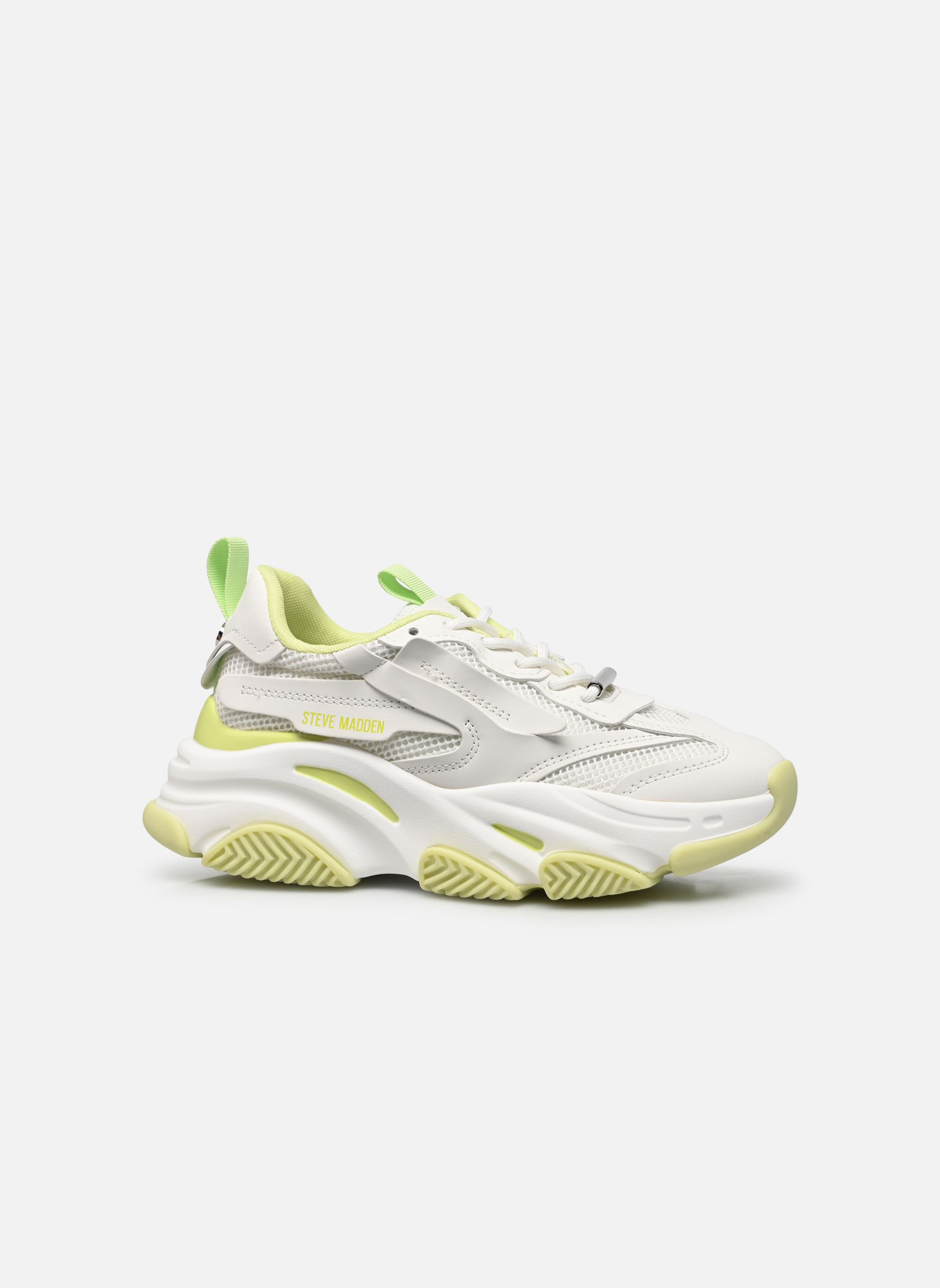 Lage sneakers POSSESSION dames groen Steve Madden Lage sneakers POSSESSION dames groen WHITE/LIME