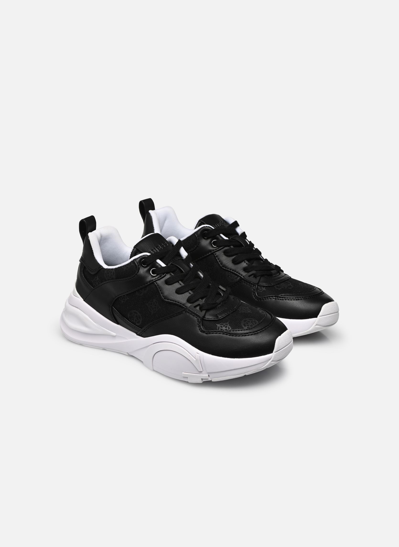 Baskets basses BESTIE3 femme noir Guess Baskets basses BESTIE3 femme noir Black