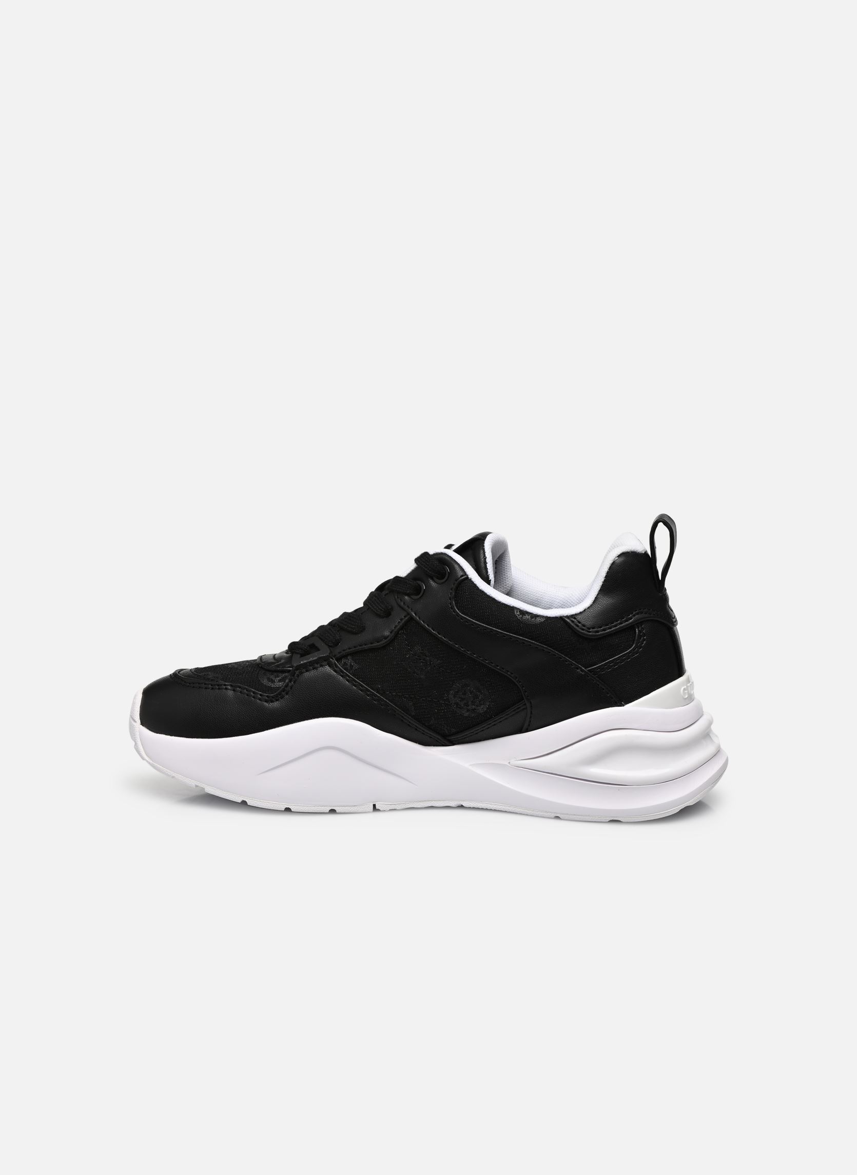 Baskets basses BESTIE3 femme noir Guess Baskets basses BESTIE3 femme noir Black