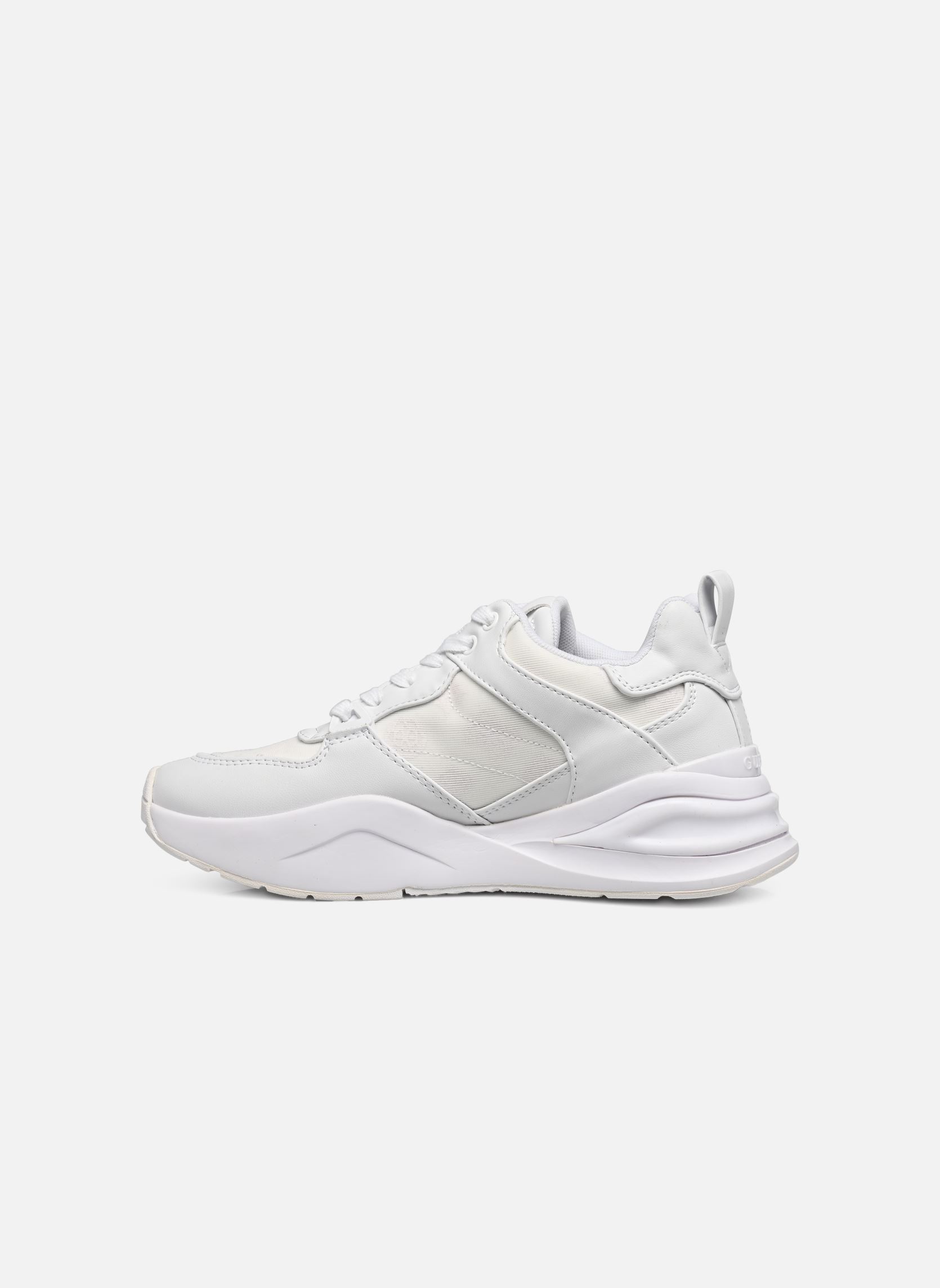 Niedrige Sneaker BESTIE3 damen weiß Guess Niedrige Sneaker BESTIE3 damen weiß White