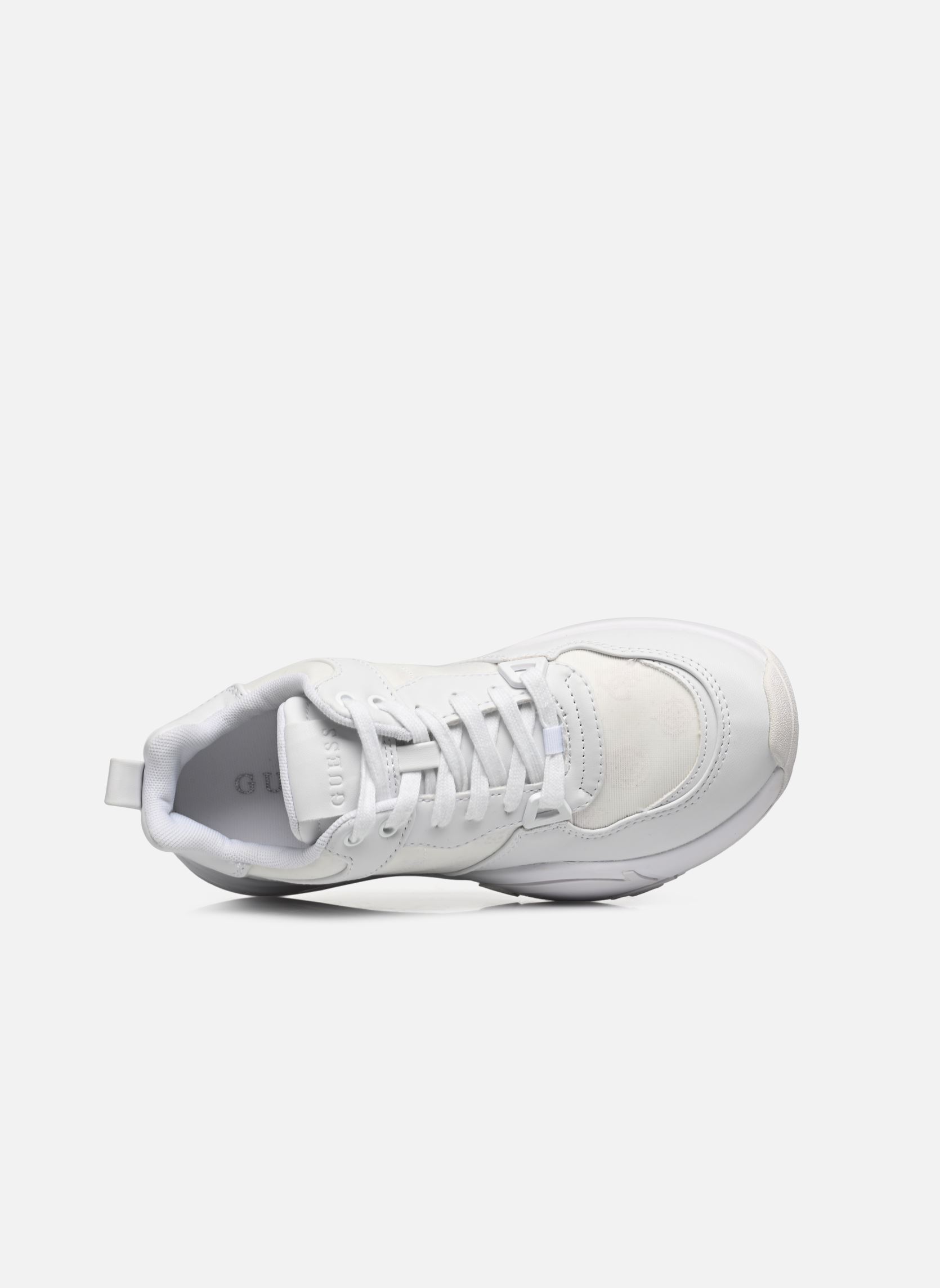 Niedrige Sneaker BESTIE3 damen weiß Guess Niedrige Sneaker BESTIE3 damen weiß White