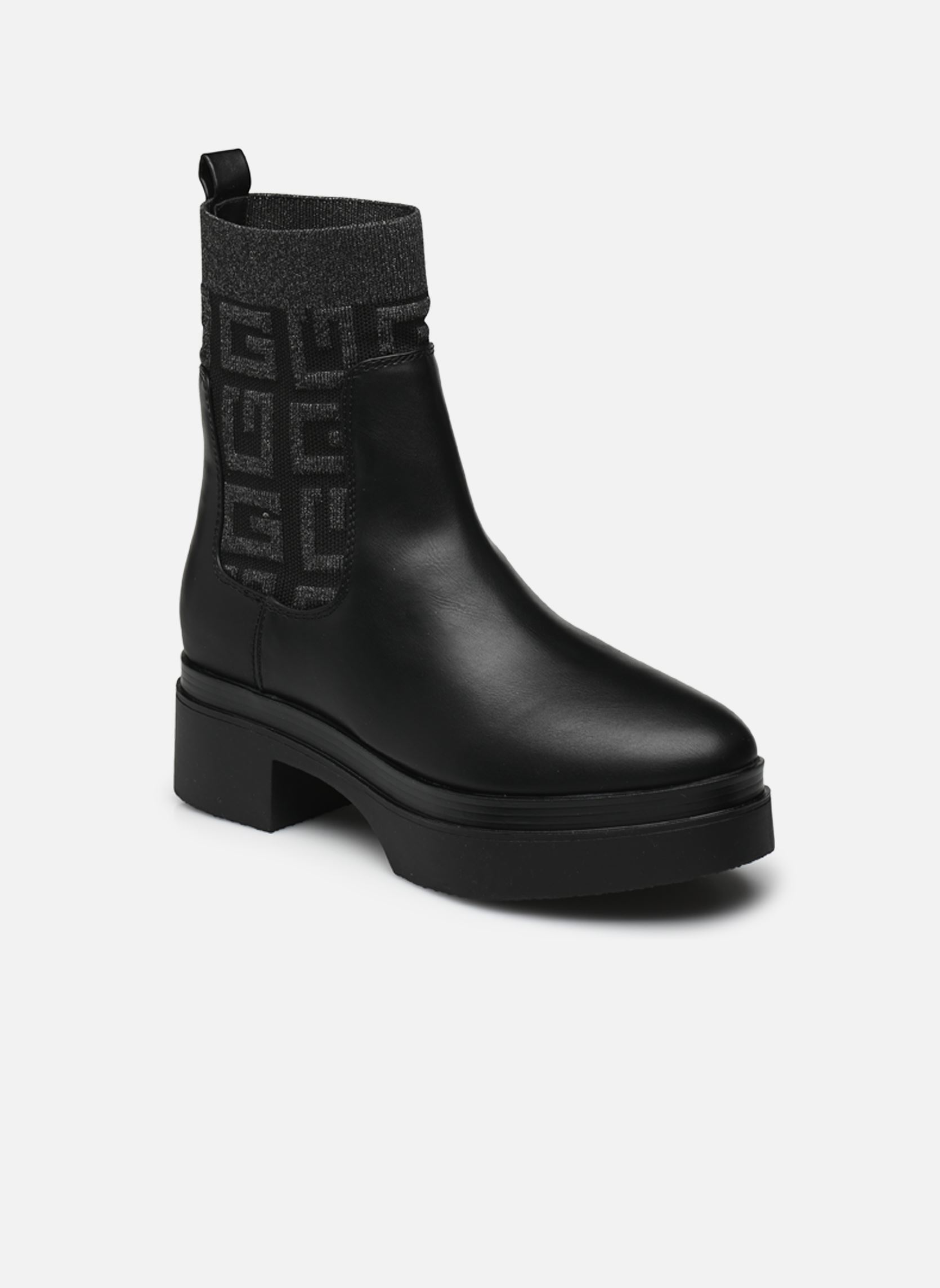 Niedrige Ankle Boots KEANNA damen schwarz Guess Niedrige Ankle Boots KEANNA damen schwarz Black