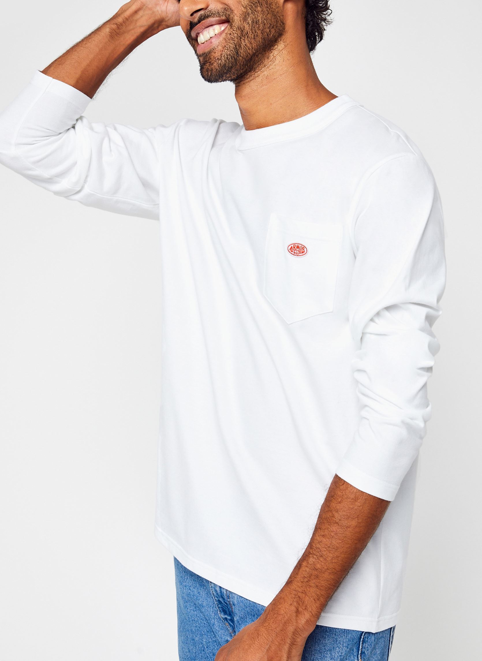 Vêtements Armor Lux T shirt Héritage Manches Longues pour Accessoires