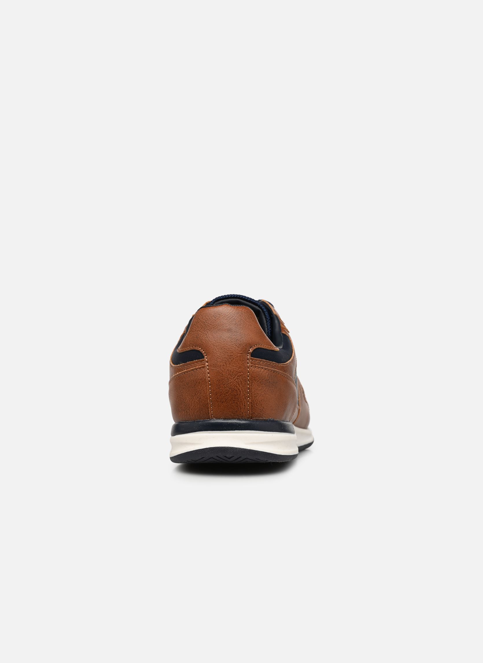 Baskets basses ACTUELI homme marron Redskins Baskets basses ACTUELI homme marron cognac+marine