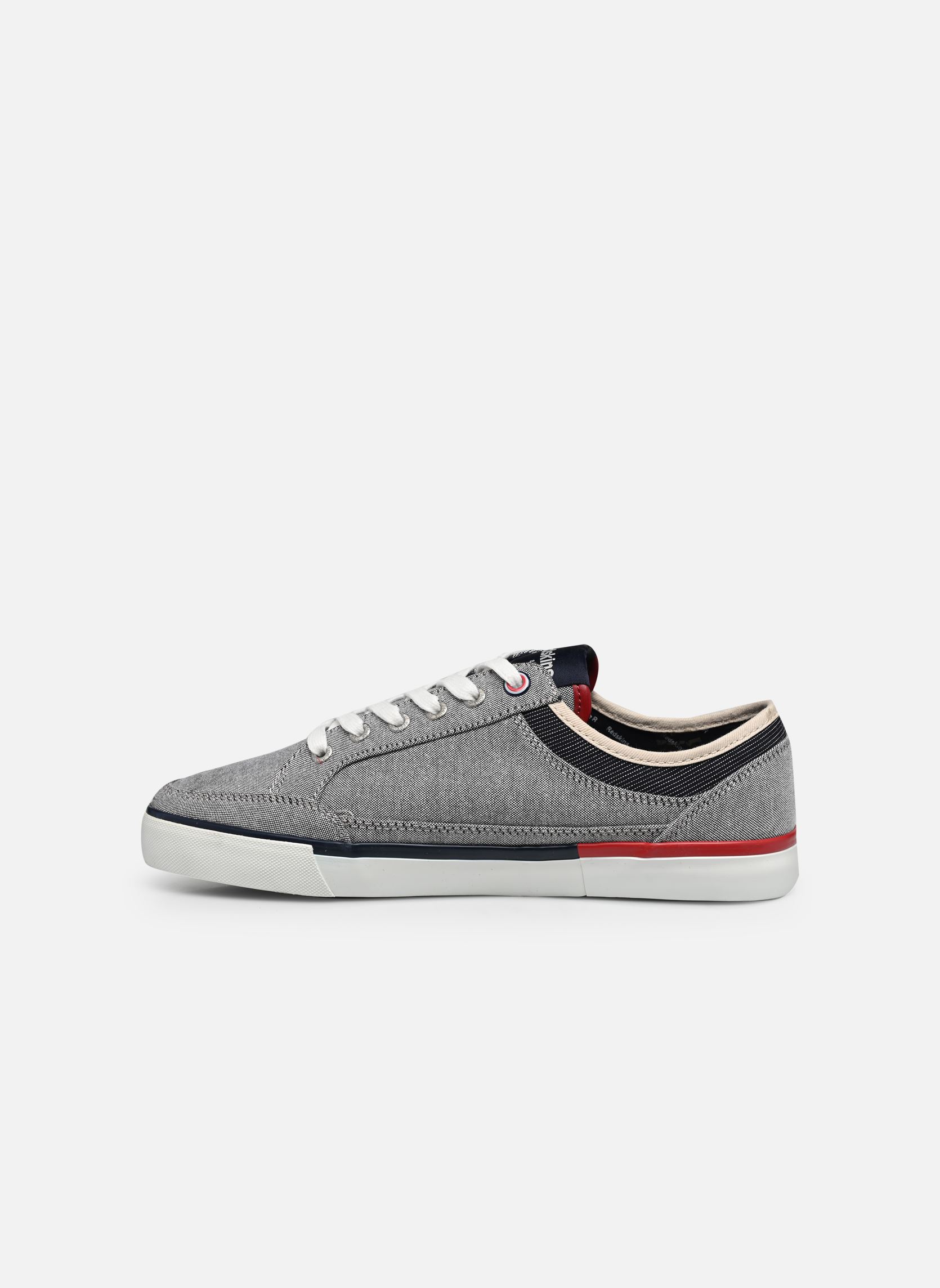 Leinen-Sneaker GENIAL herren grau Redskins Leinen-Sneaker GENIAL herren grau GRIS+MARINE