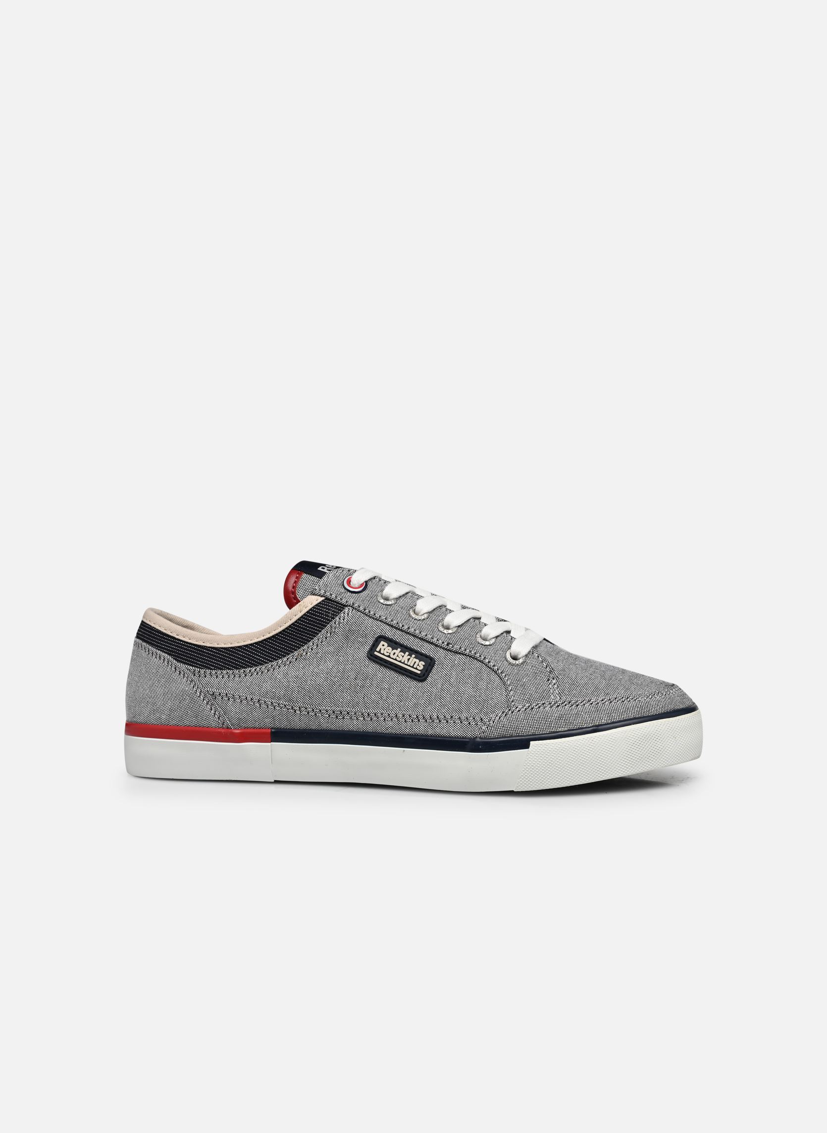 Leinen-Sneaker GENIAL herren grau Redskins Leinen-Sneaker GENIAL herren grau GRIS+MARINE