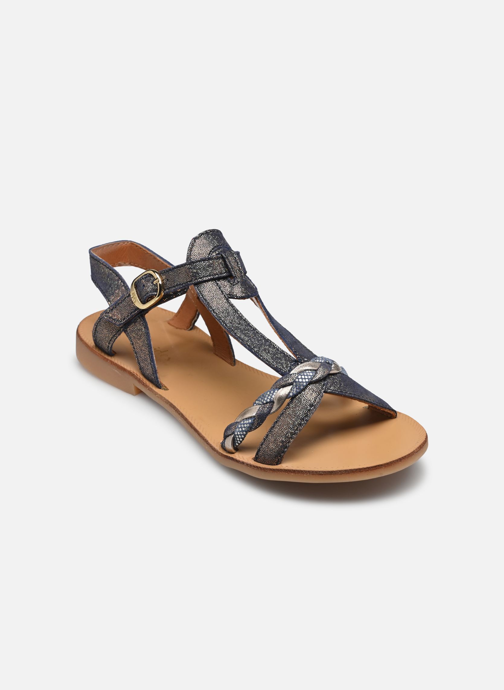 Sandalen Yess meisjes blauw Babybotte Sandalen Yess meisjes blauw BLEU