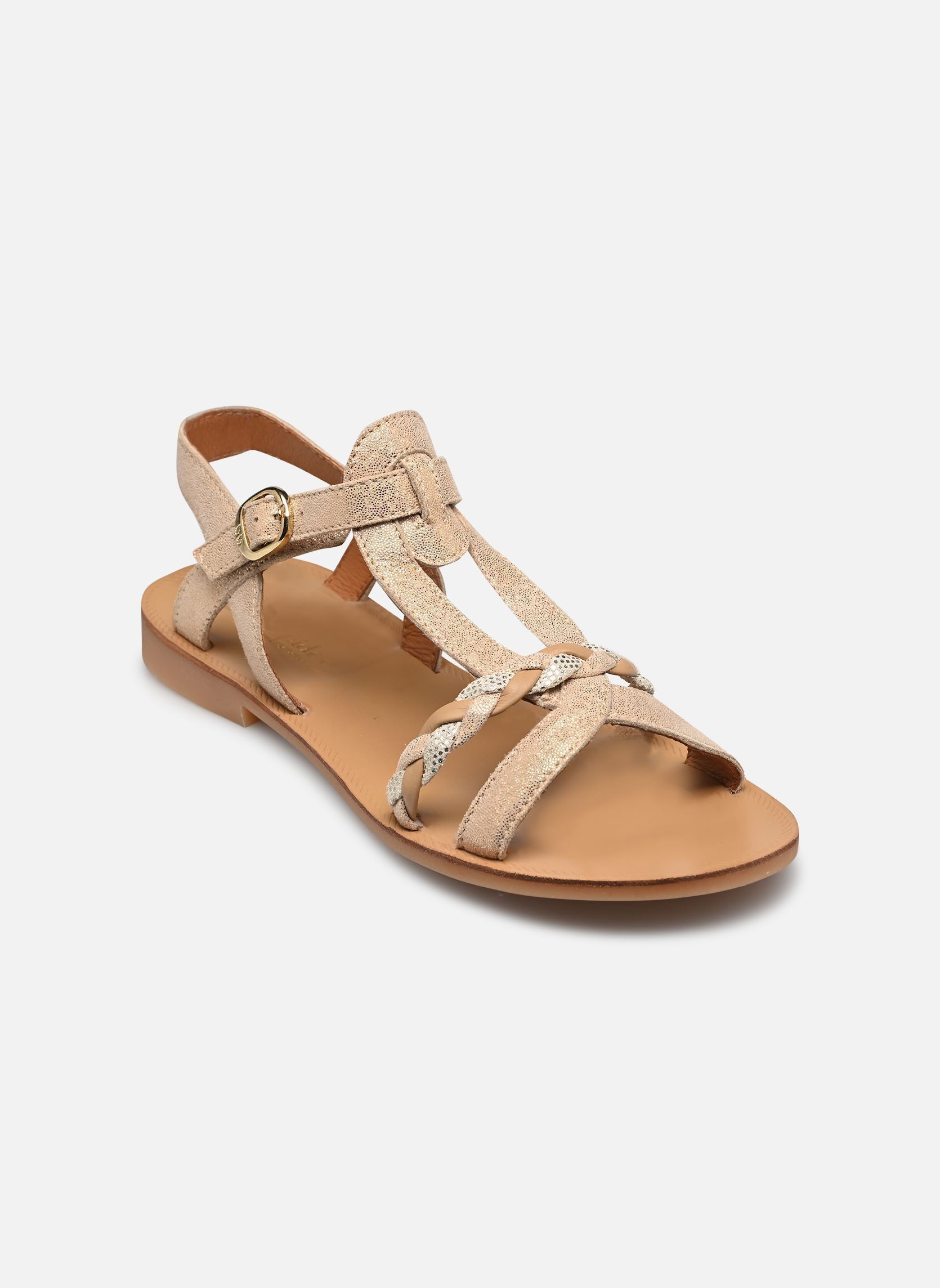 Sandalen Yess mädchen silber Babybotte Sandalen Yess mädchen silber PLATINE