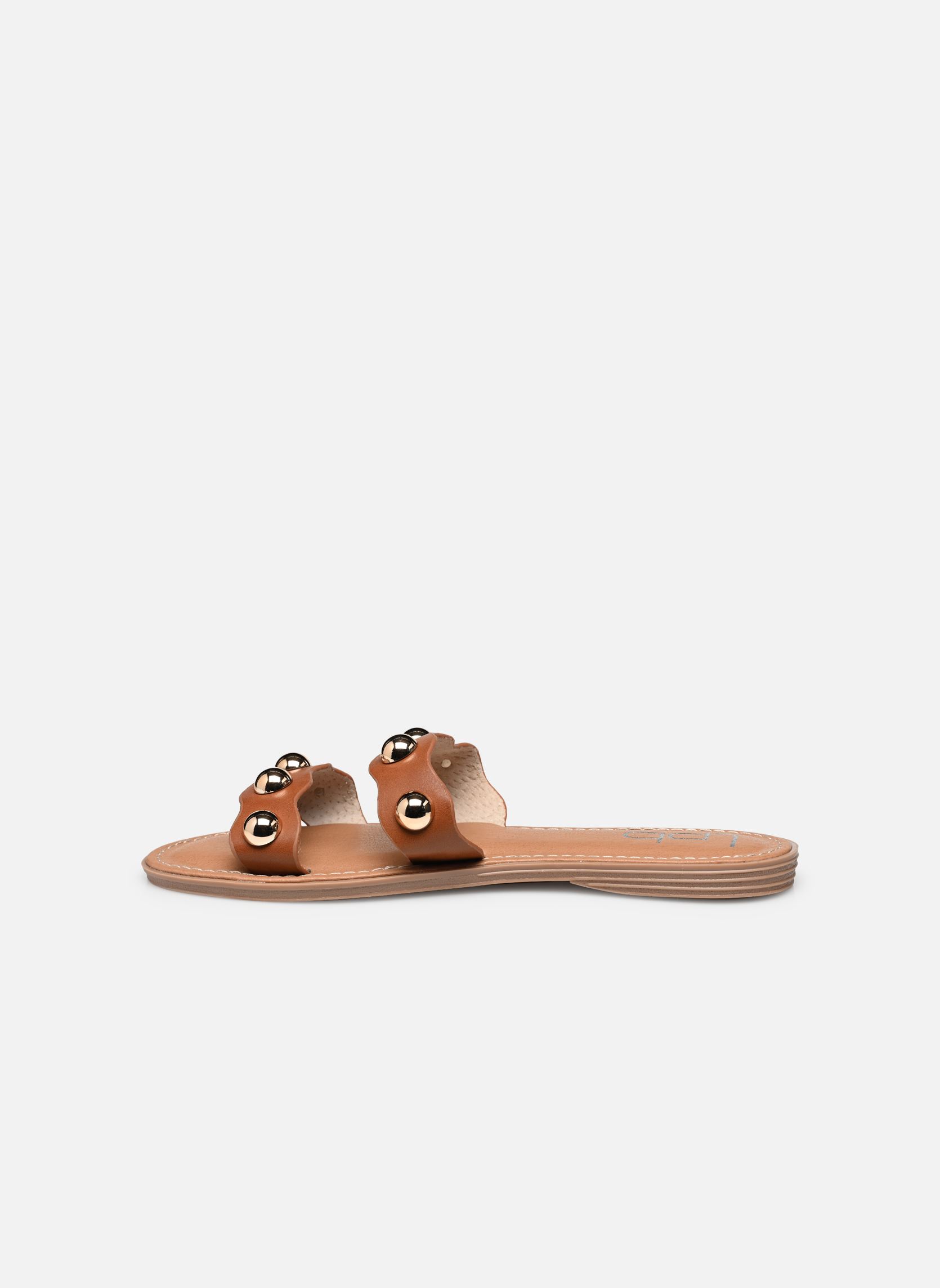 Sandalen DANNE damen braun LPB -LES PETITES BOMBES Sandalen DANNE damen braun Camel PU