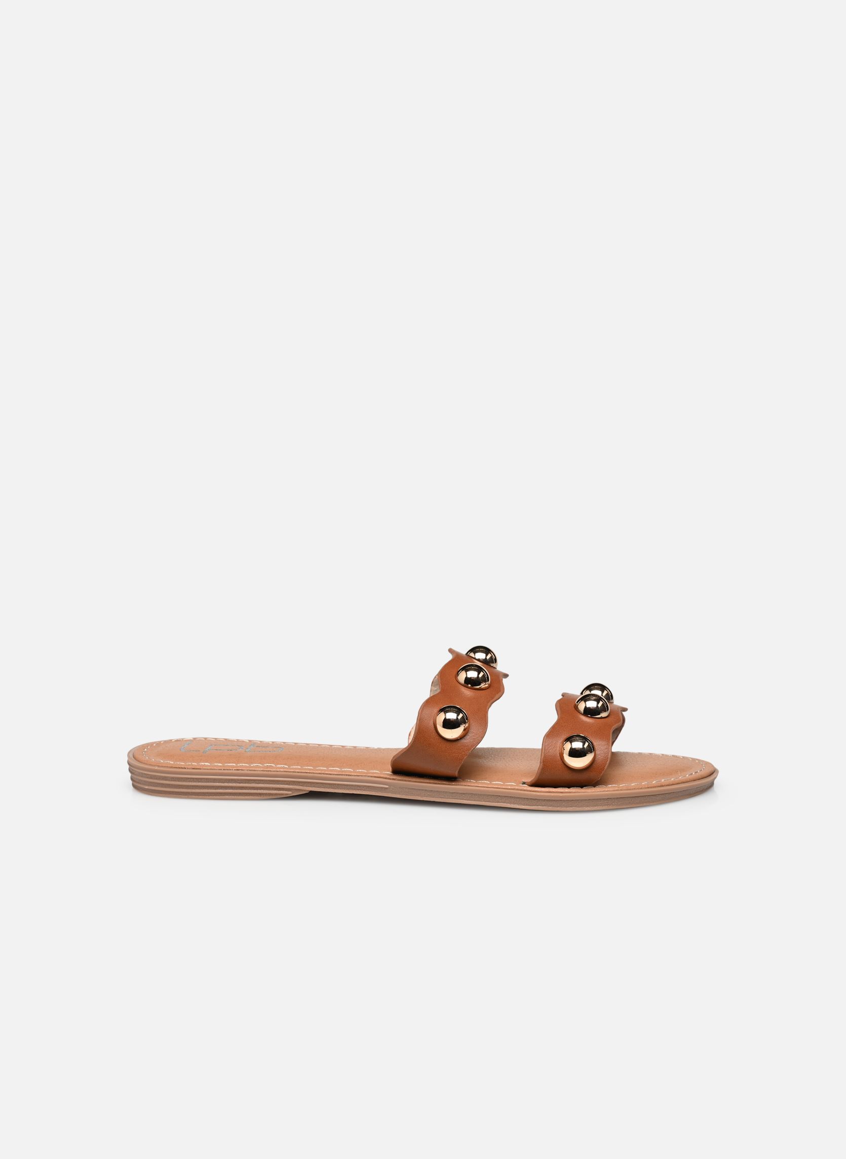 Sandalen DANNE damen braun LPB -LES PETITES BOMBES Sandalen DANNE damen braun Camel PU