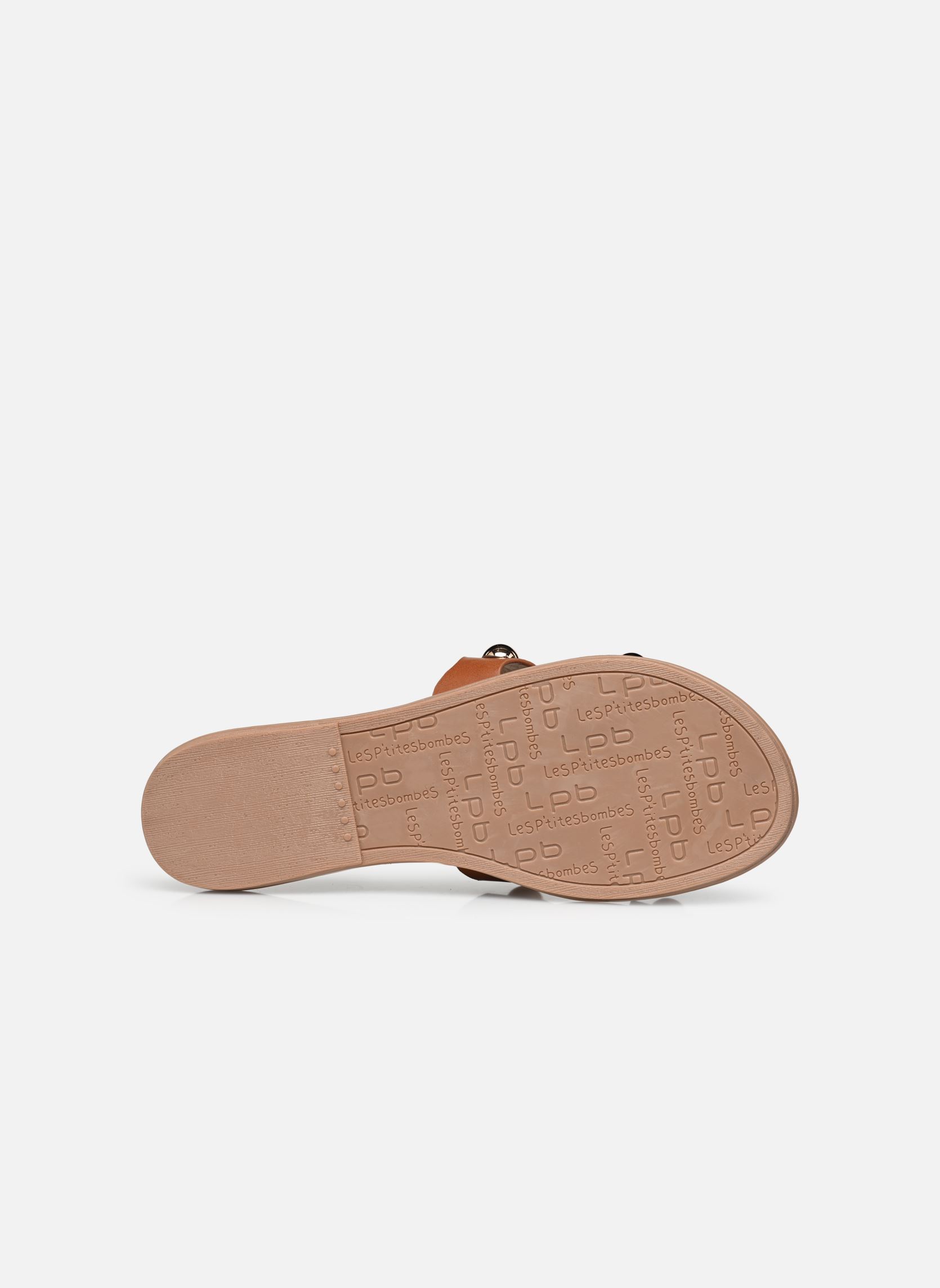 Sandalen DANNE damen braun LPB -LES PETITES BOMBES Sandalen DANNE damen braun Camel PU