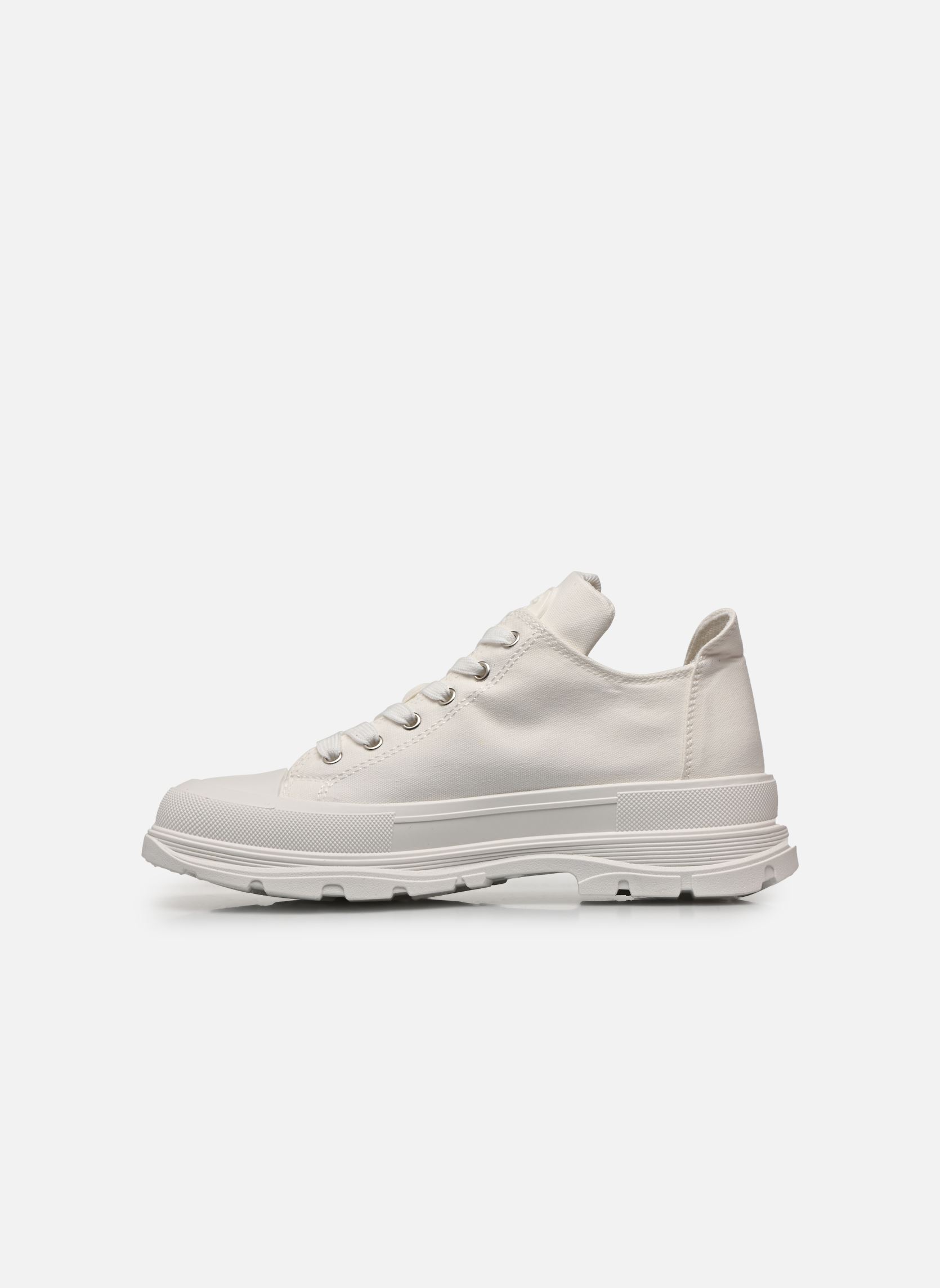 Baskets toile DENISSA femme blanc LPB -LES PETITES BOMBES Baskets toile DENISSA femme blanc Blanc