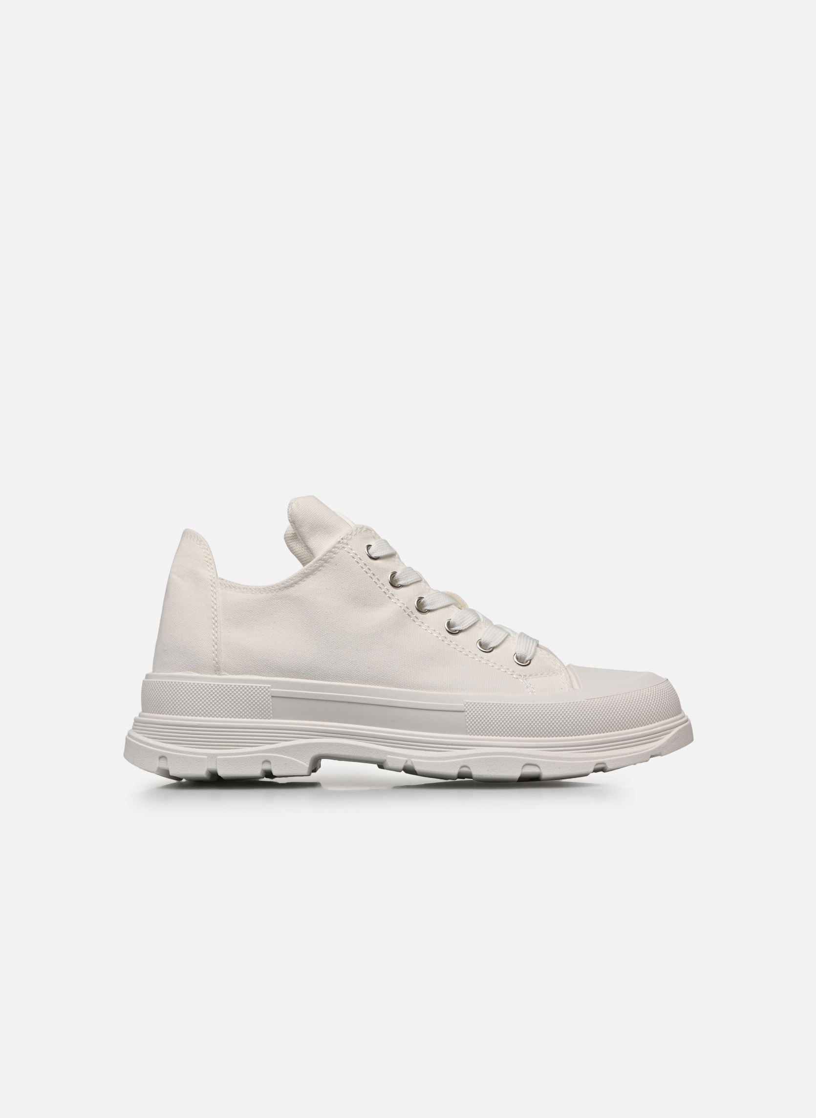 Baskets toile DENISSA femme blanc LPB -LES PETITES BOMBES Baskets toile DENISSA femme blanc Blanc