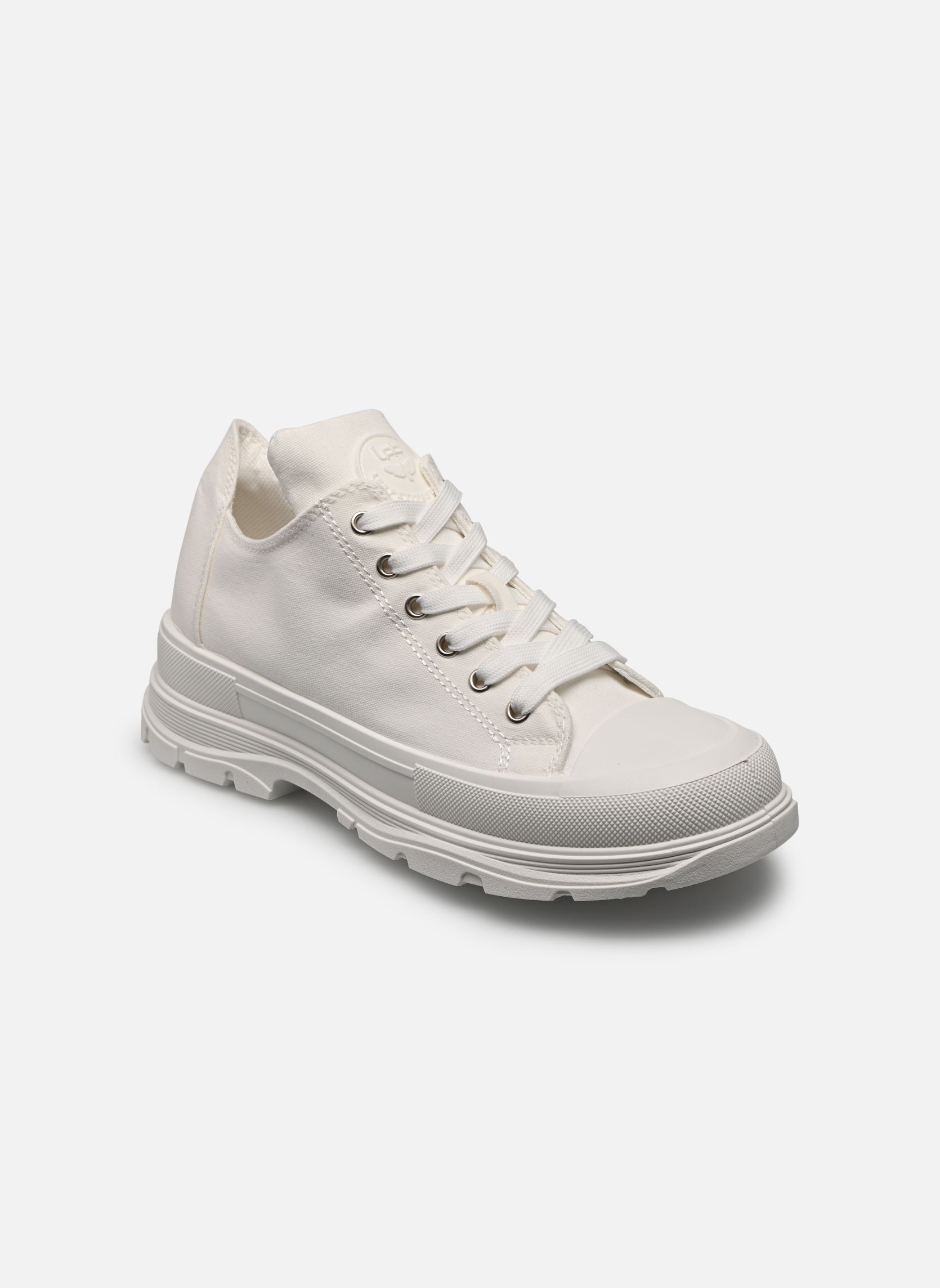 Baskets toile DENISSA femme blanc LPB -LES PETITES BOMBES Baskets toile DENISSA femme blanc Blanc