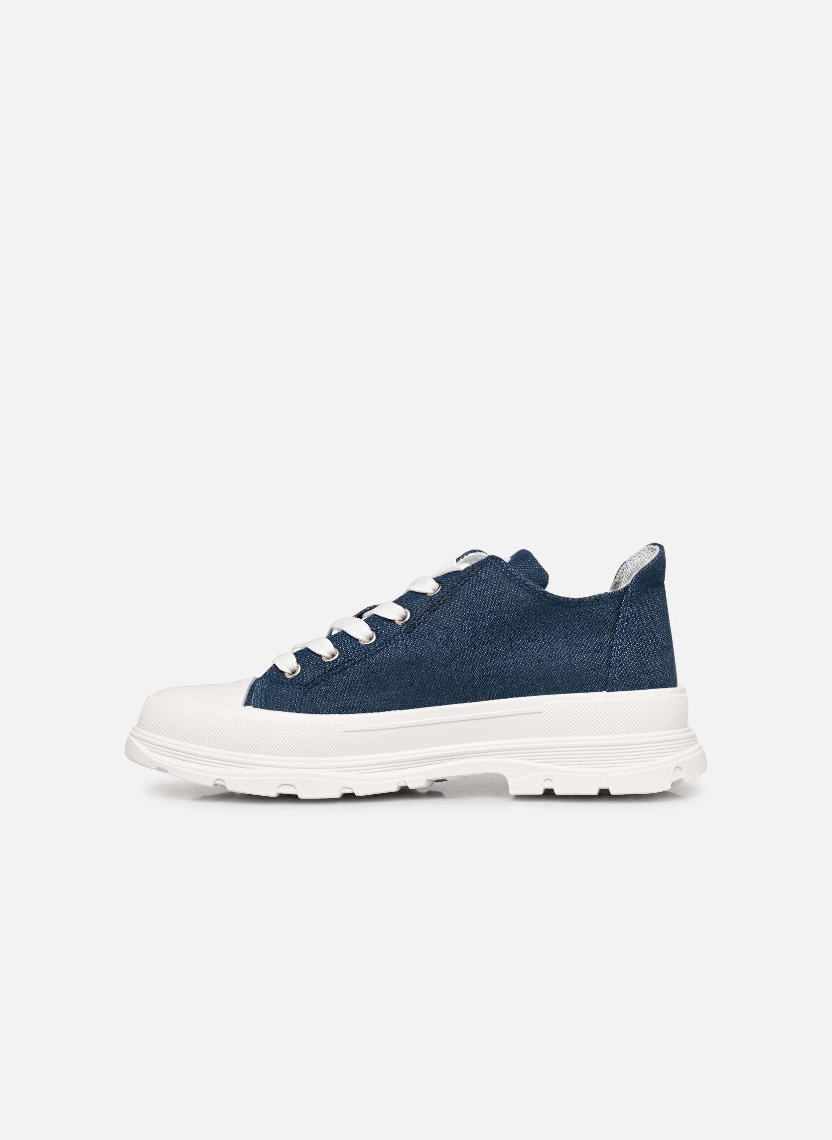 Baskets toile DENISSA femme bleu LPB -LES PETITES BOMBES Baskets toile DENISSA femme bleu Brut