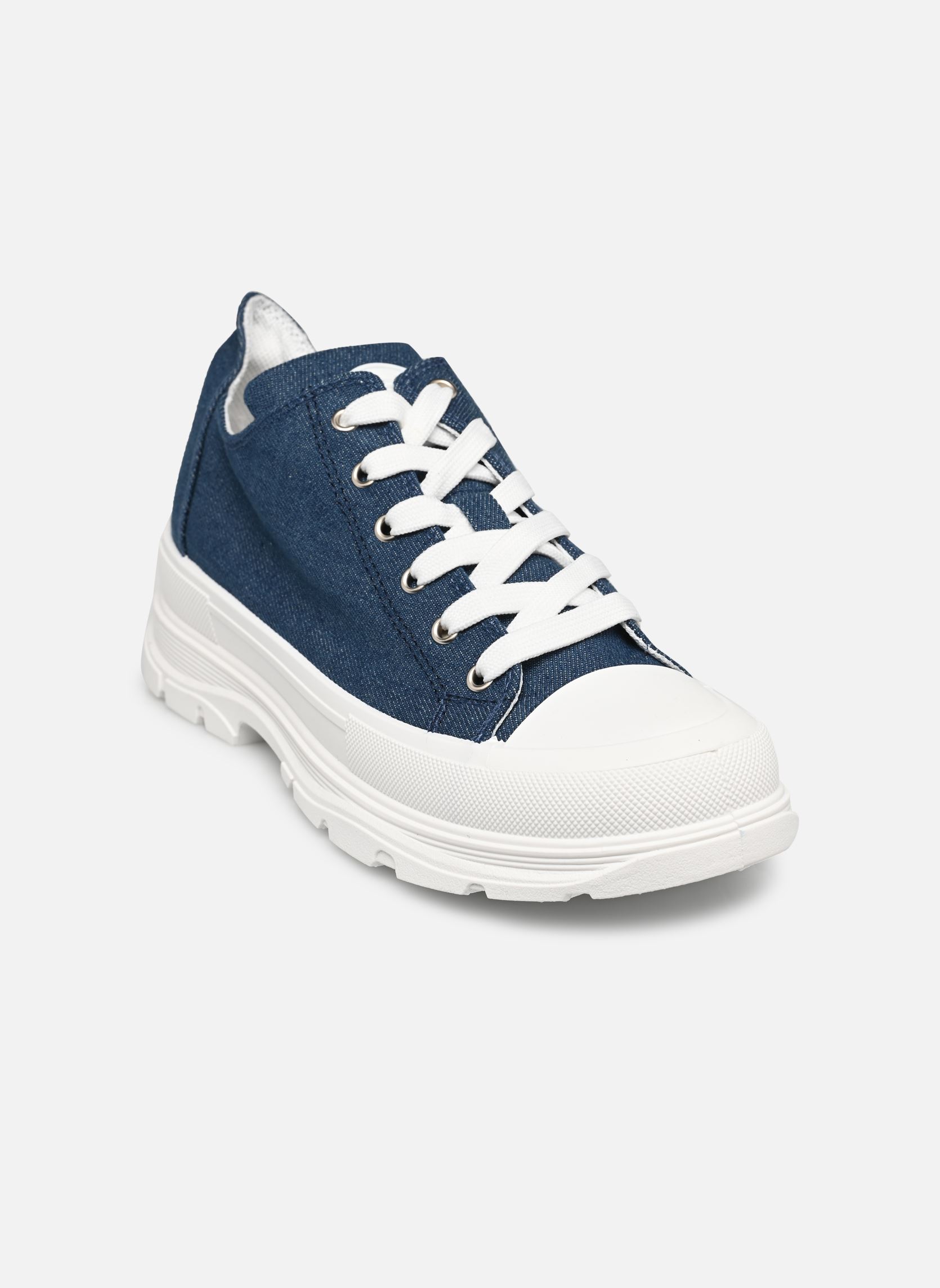 Baskets toile DENISSA femme bleu LPB -LES PETITES BOMBES Baskets toile DENISSA femme bleu Brut