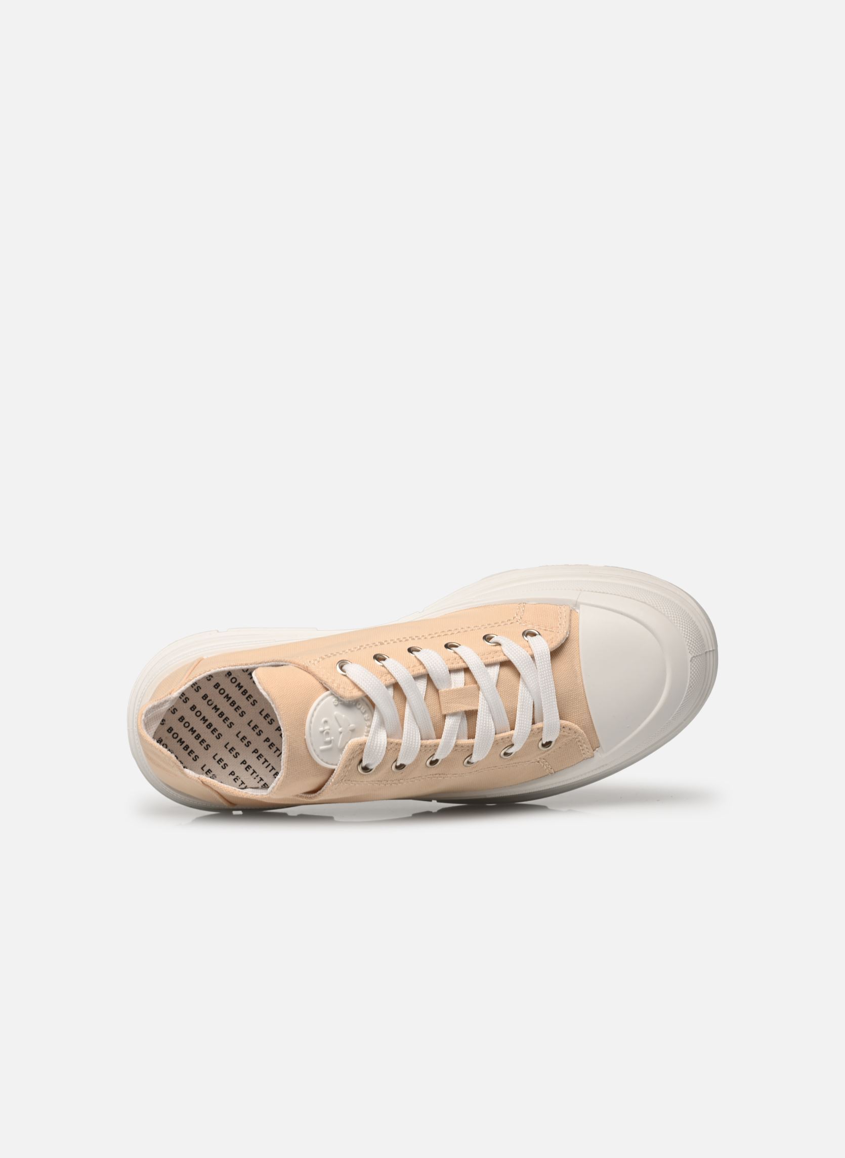 Baskets toile DENISSA femme beige LPB -LES PETITES BOMBES Baskets toile DENISSA femme beige Beige