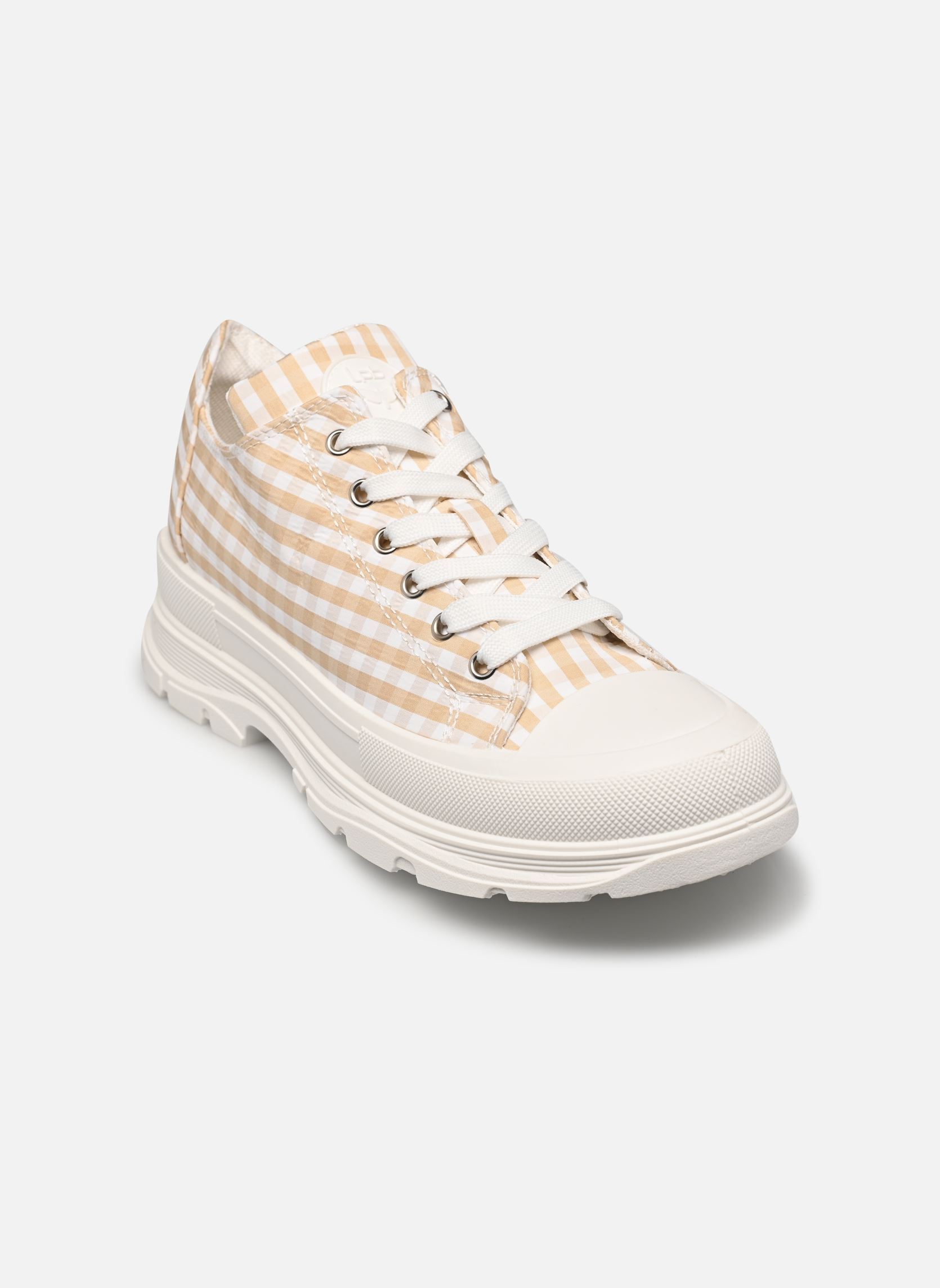 Sneakers di tela DENISSA donna beige LPB -LES PETITES BOMBES Sneakers di tela DENISSA donna beige Carreaux Beige