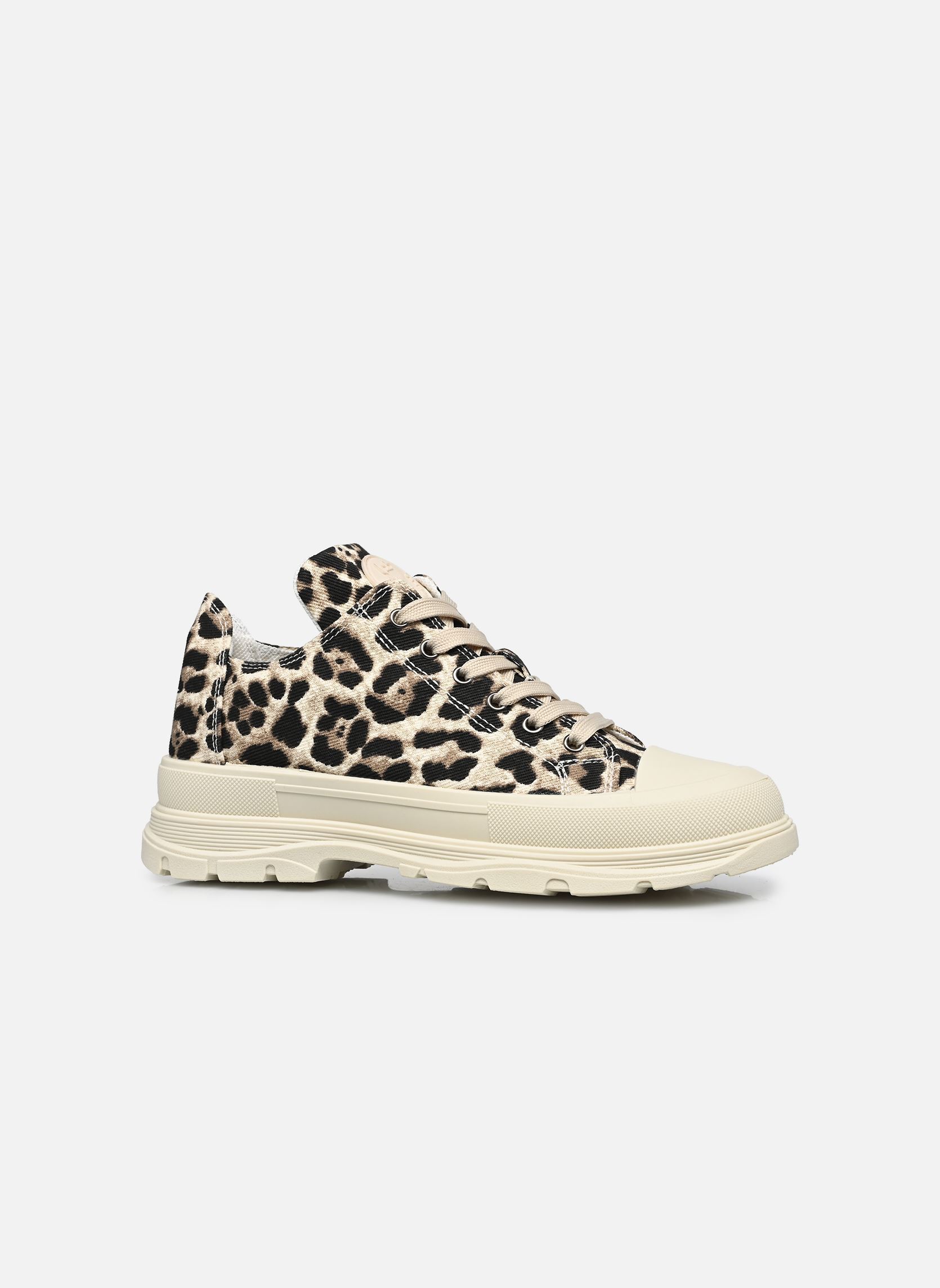 Leinen-Sneaker DENISSA damen mehrfarbig LPB -LES PETITES BOMBES Leinen-Sneaker DENISSA damen mehrfarbig Leopard