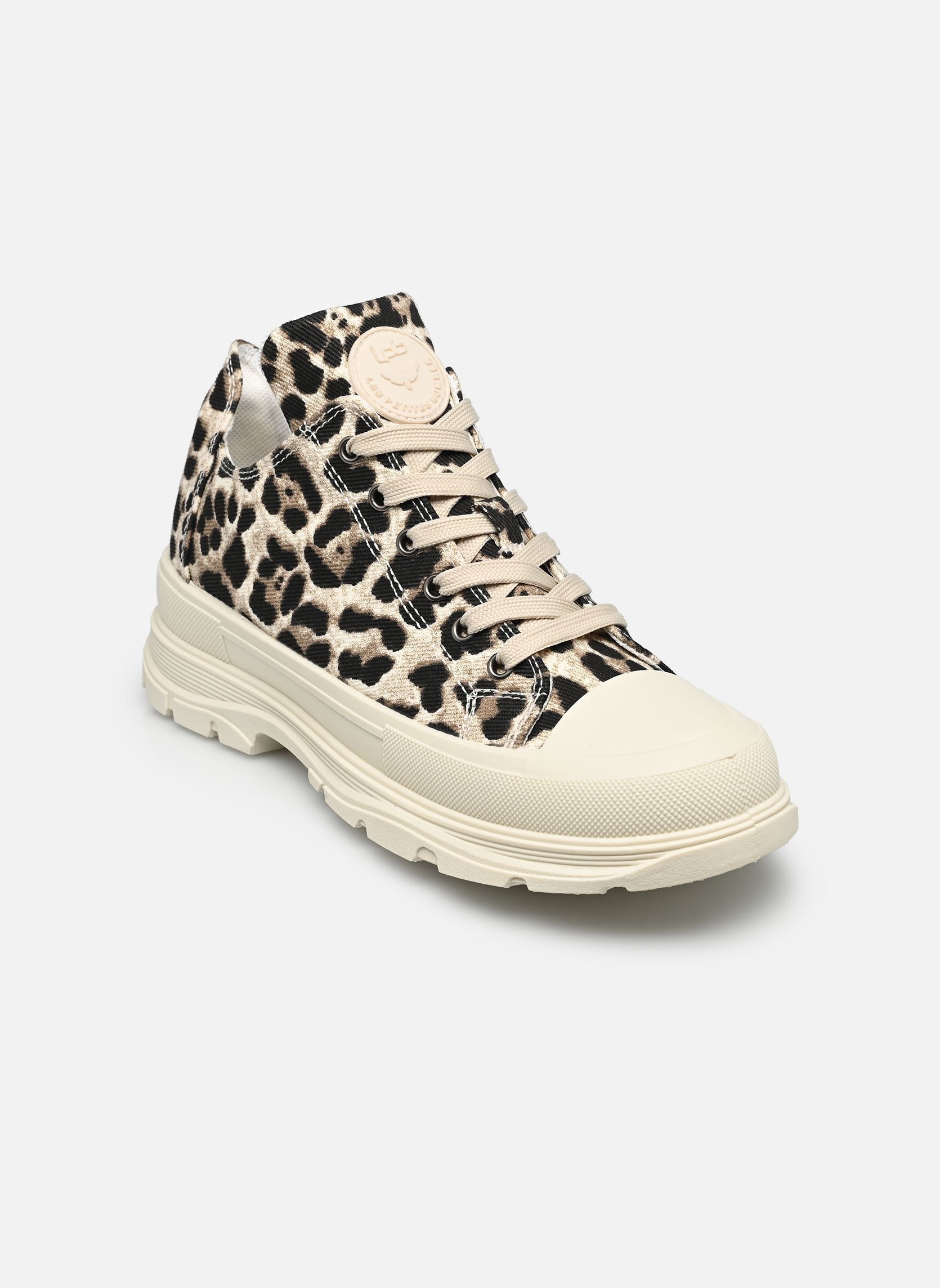Leinen-Sneaker DENISSA damen mehrfarbig LPB -LES PETITES BOMBES Leinen-Sneaker DENISSA damen mehrfarbig Leopard