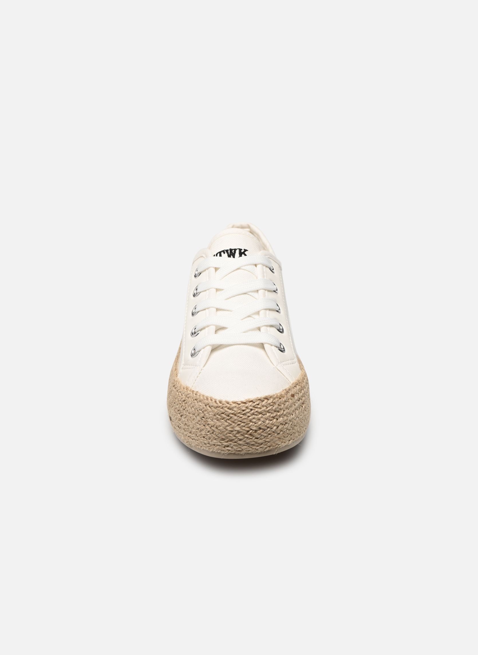 Lage sneakers PACO dames wit Chattawak Lage sneakers PACO dames wit Blanc